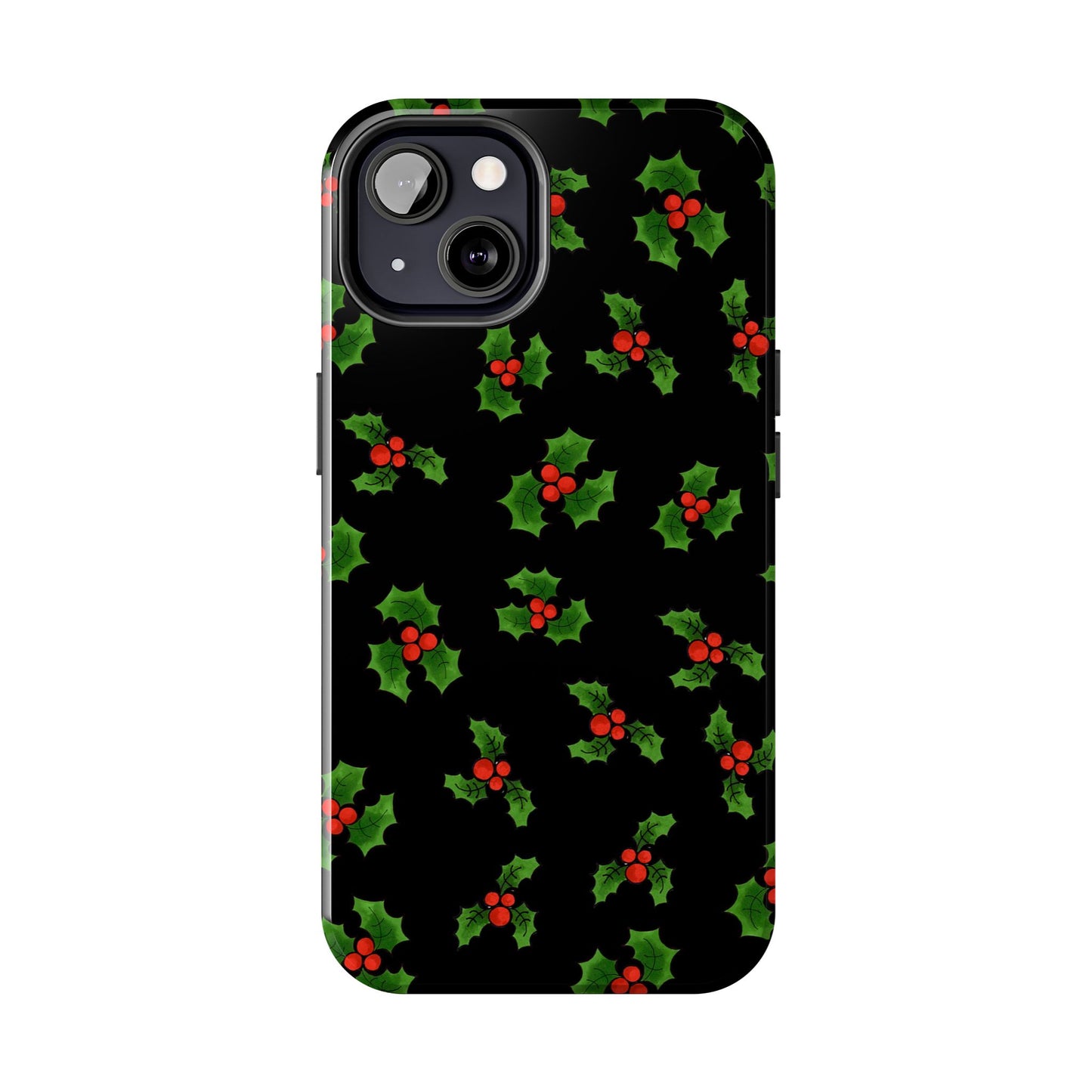 Lotsa Holly Black Phone Case