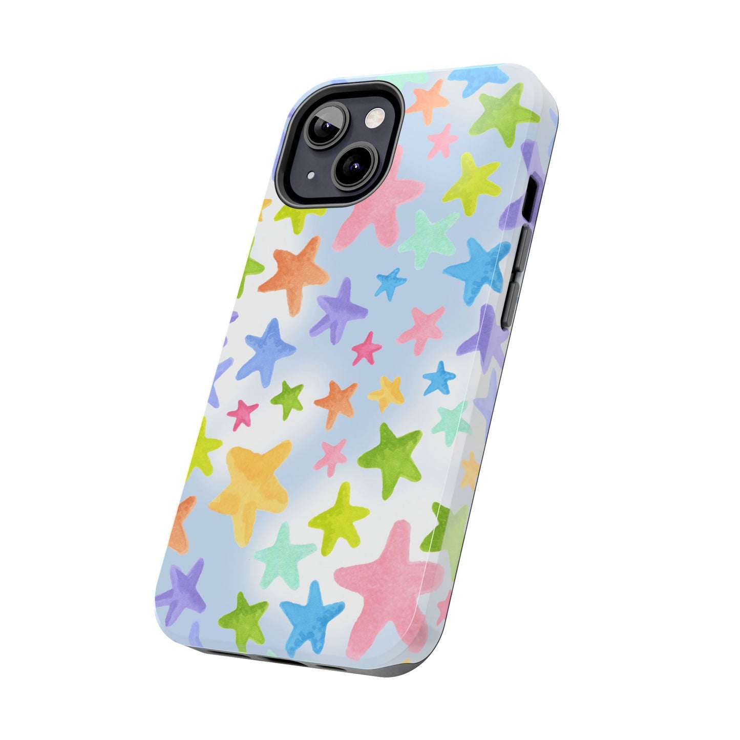 Happy Stars Blue Sky Phone Case
