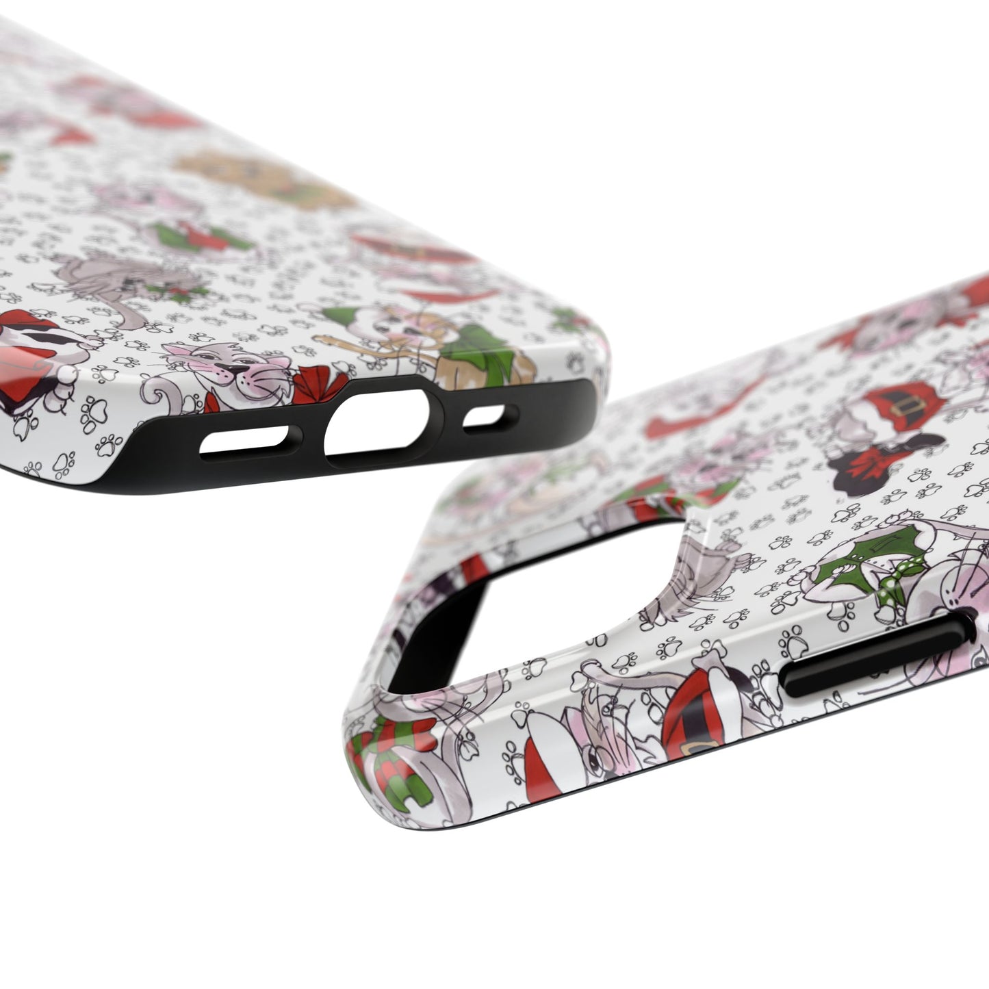 Kitty Blizzard White Phone Case