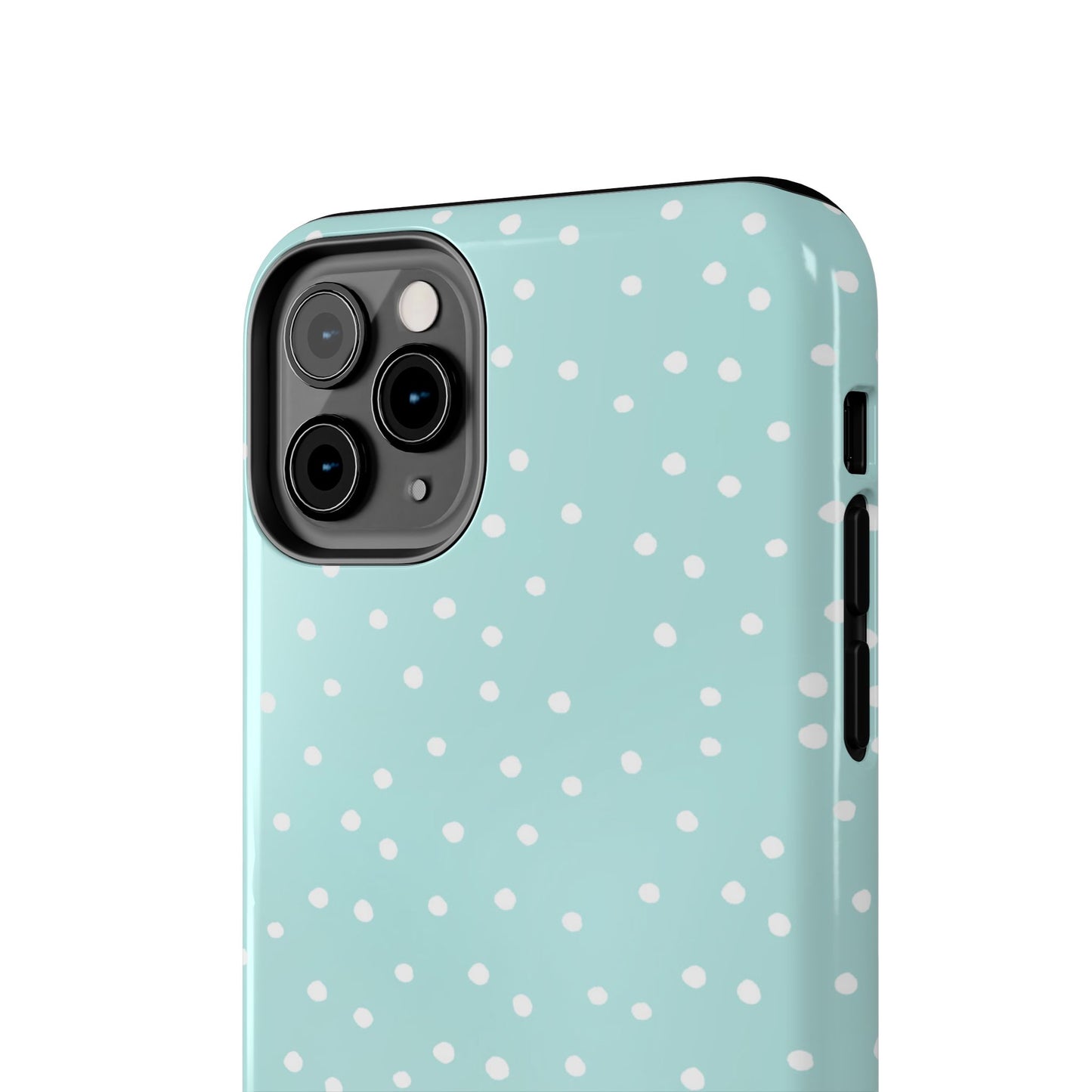 Petite Dots Seafoam / White Phone Case