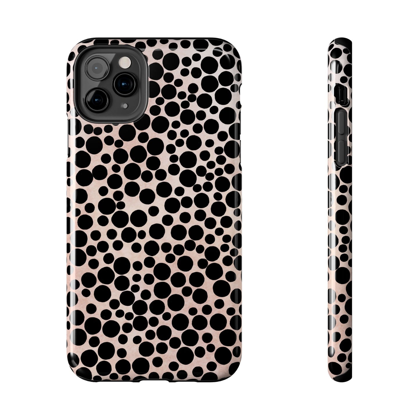Felt Dots Pink Phone Case