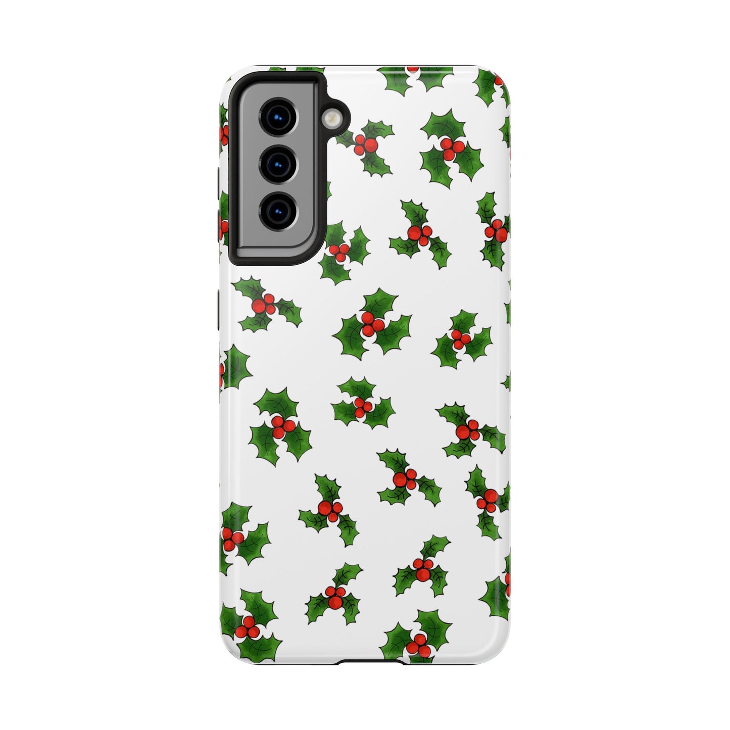 Lotsa Holly White Phone Case