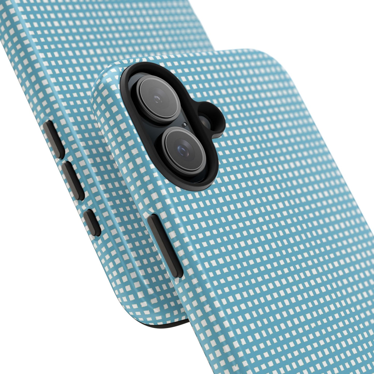 Chipper Check Turquoise Phone Case
