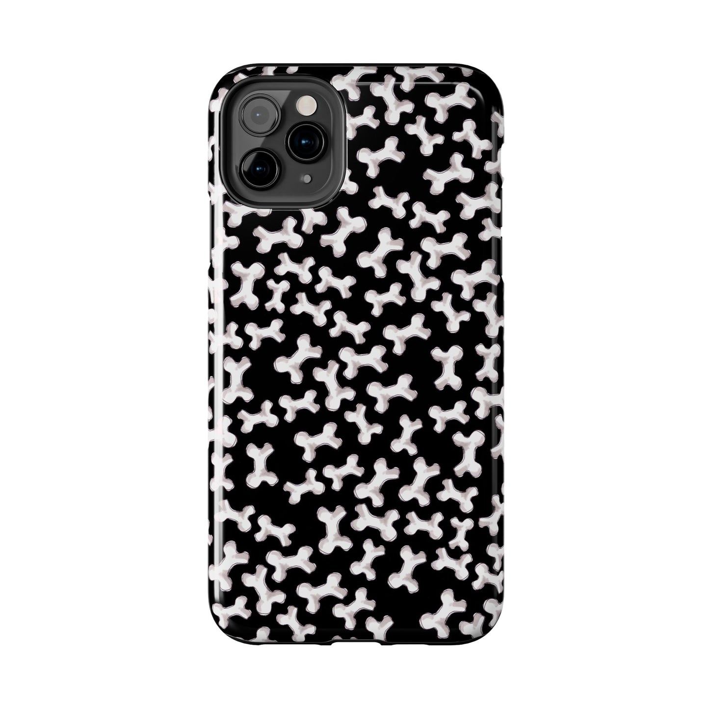 Bones a Lot Black Phone Case