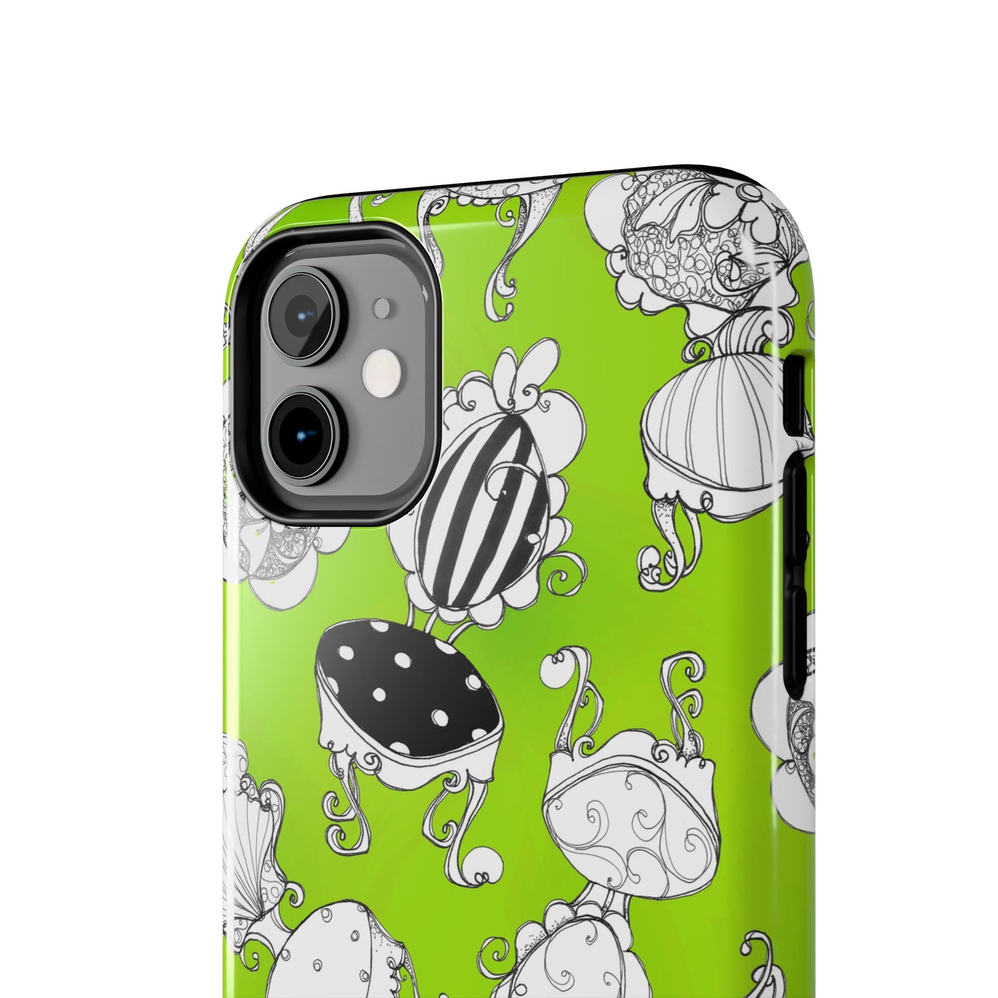Bistro Chairs Lime Phone Case