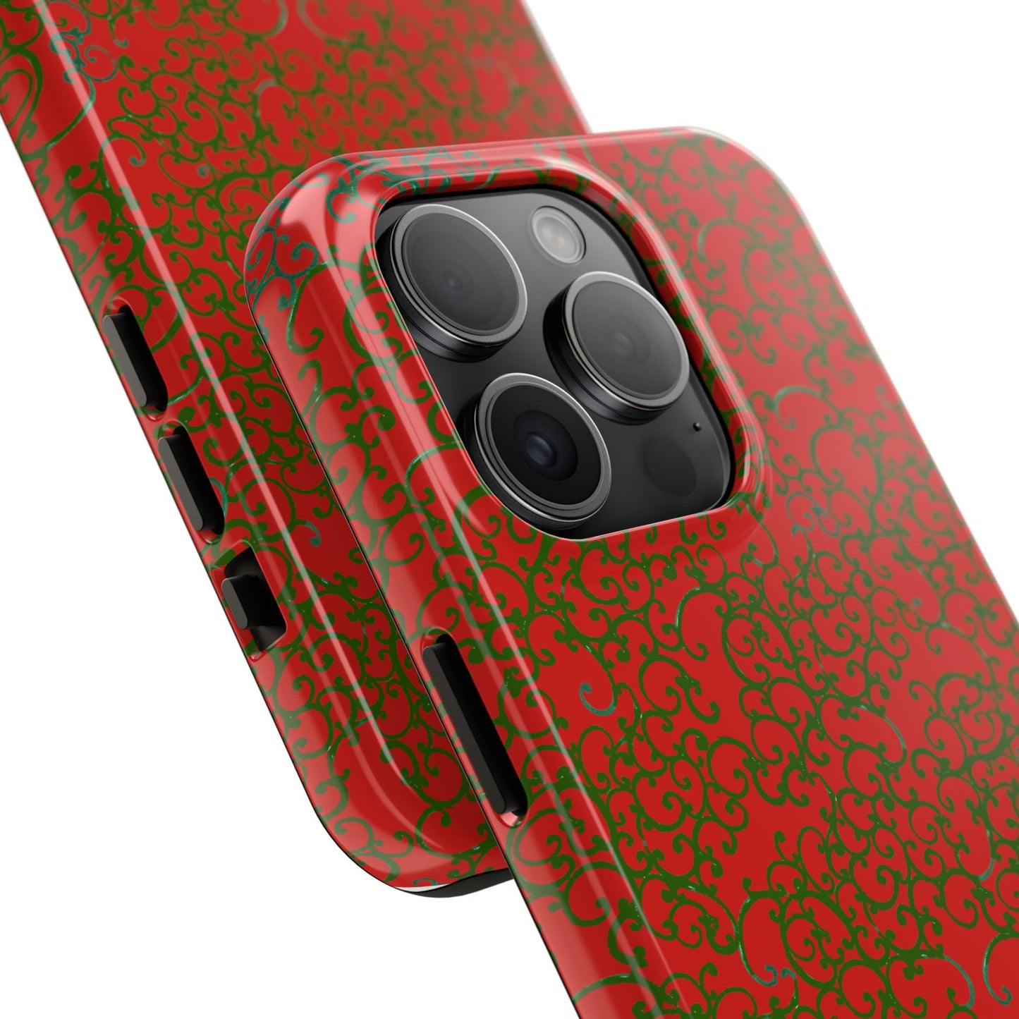Scrollie Red / Green Phone Case