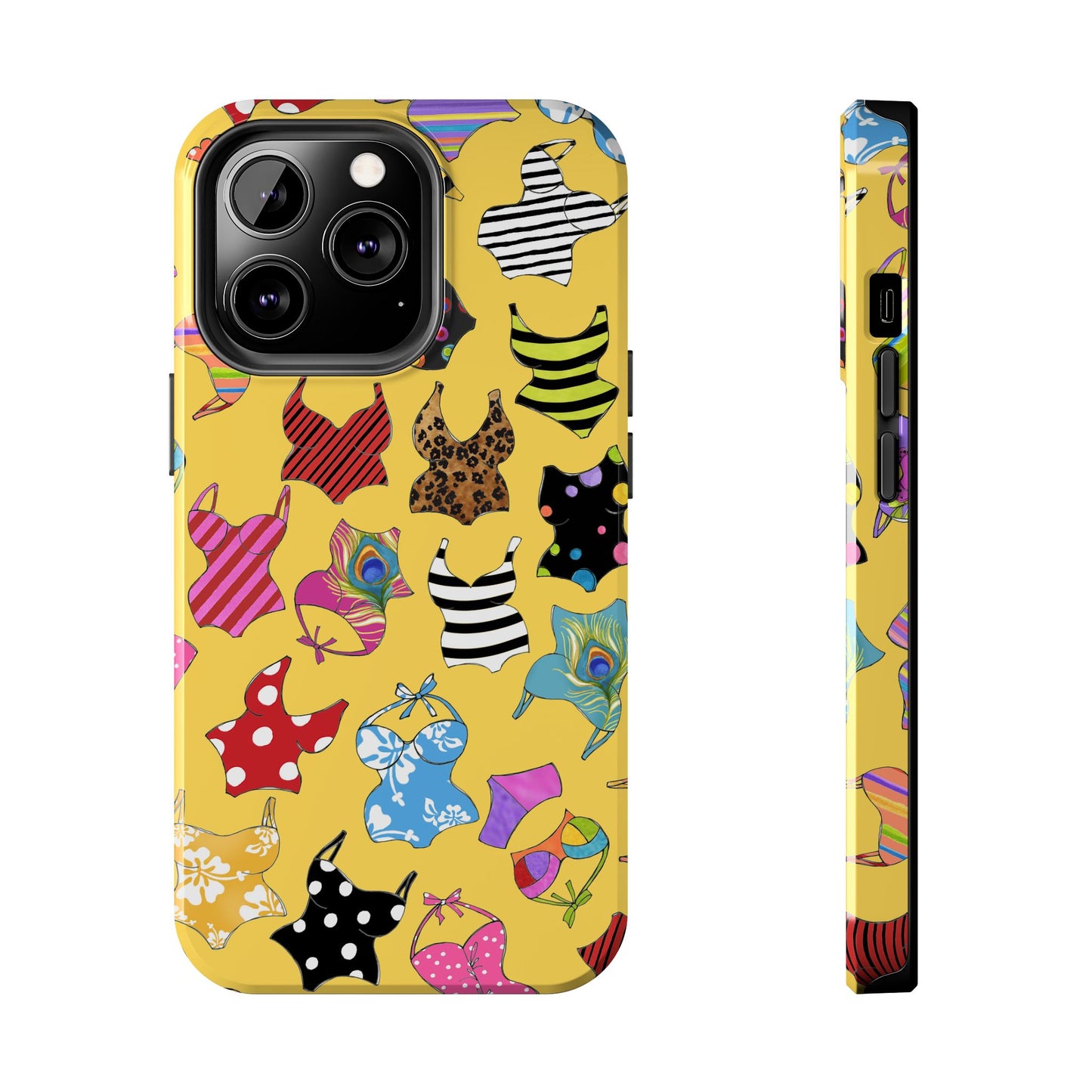 Assorted Suits Yellow Phone Case