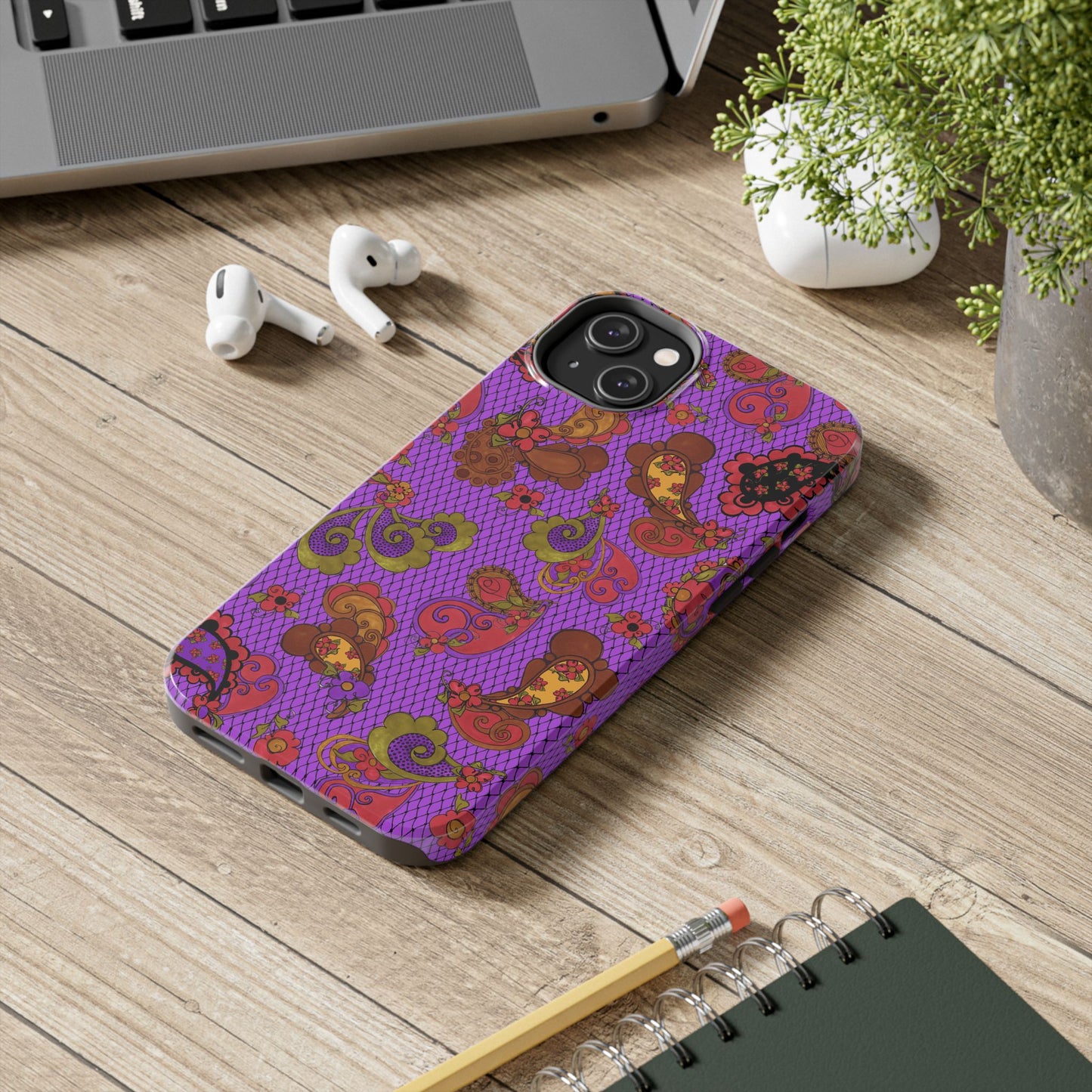 Posie Paisley Purple Phone Case