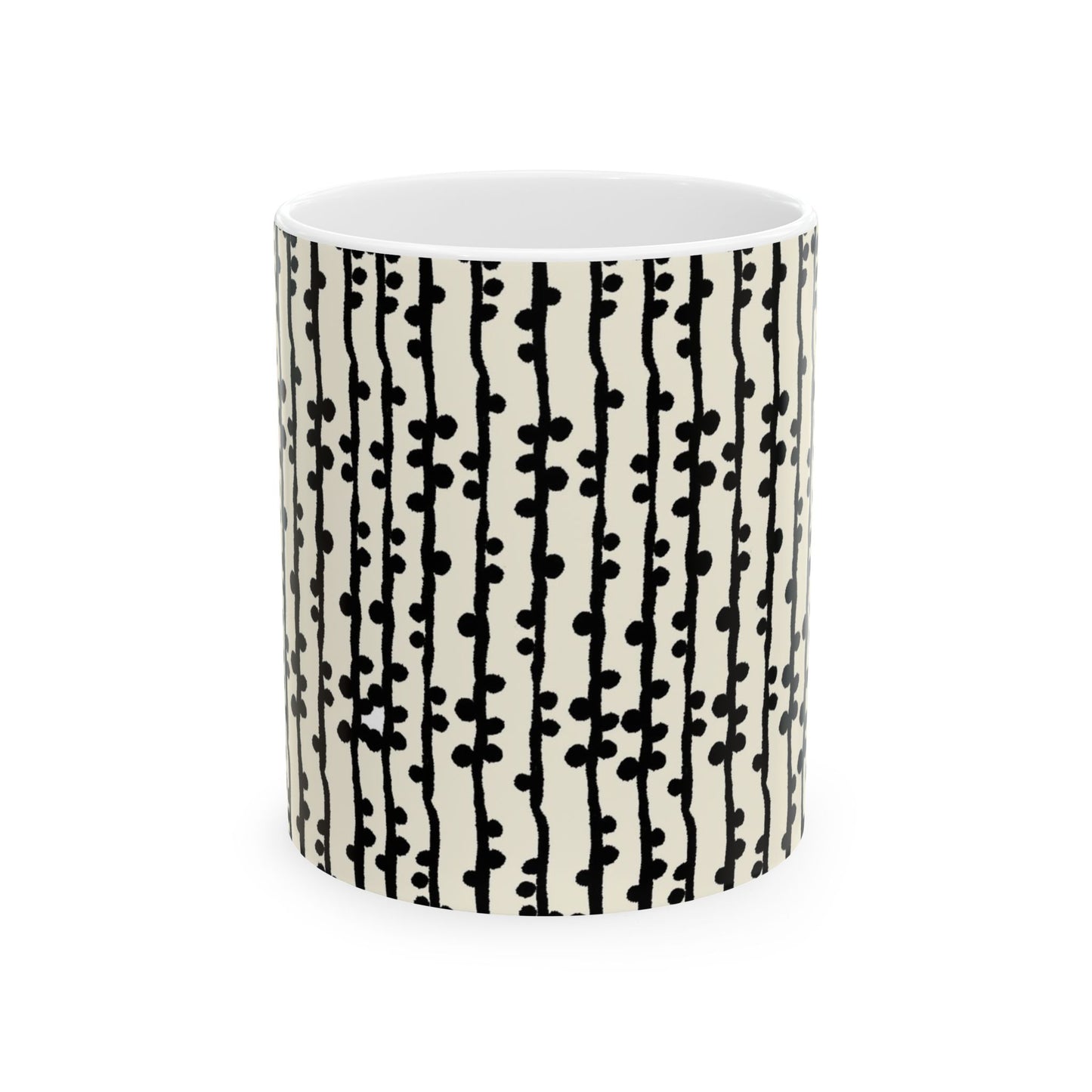 Loopy Stripe Bone Cup