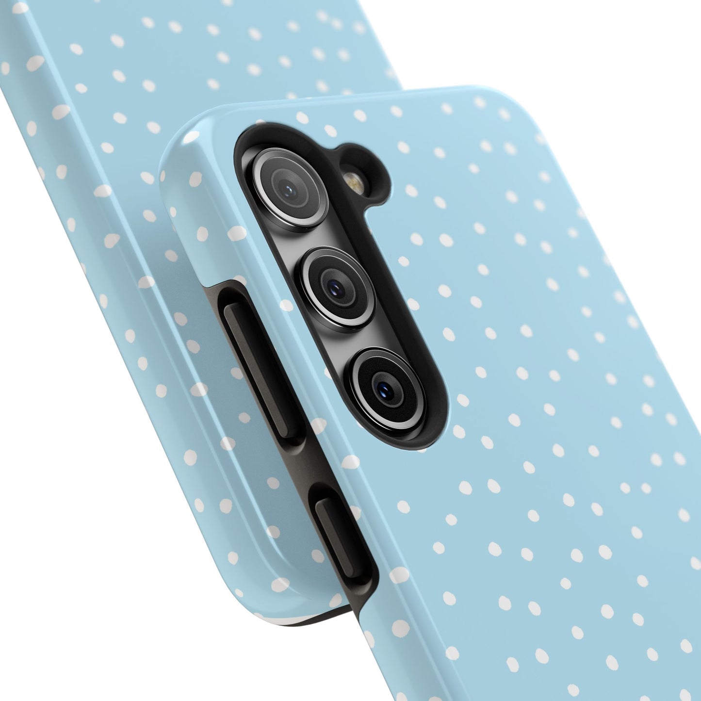 Dinky Dots Aqua / White Phone Case