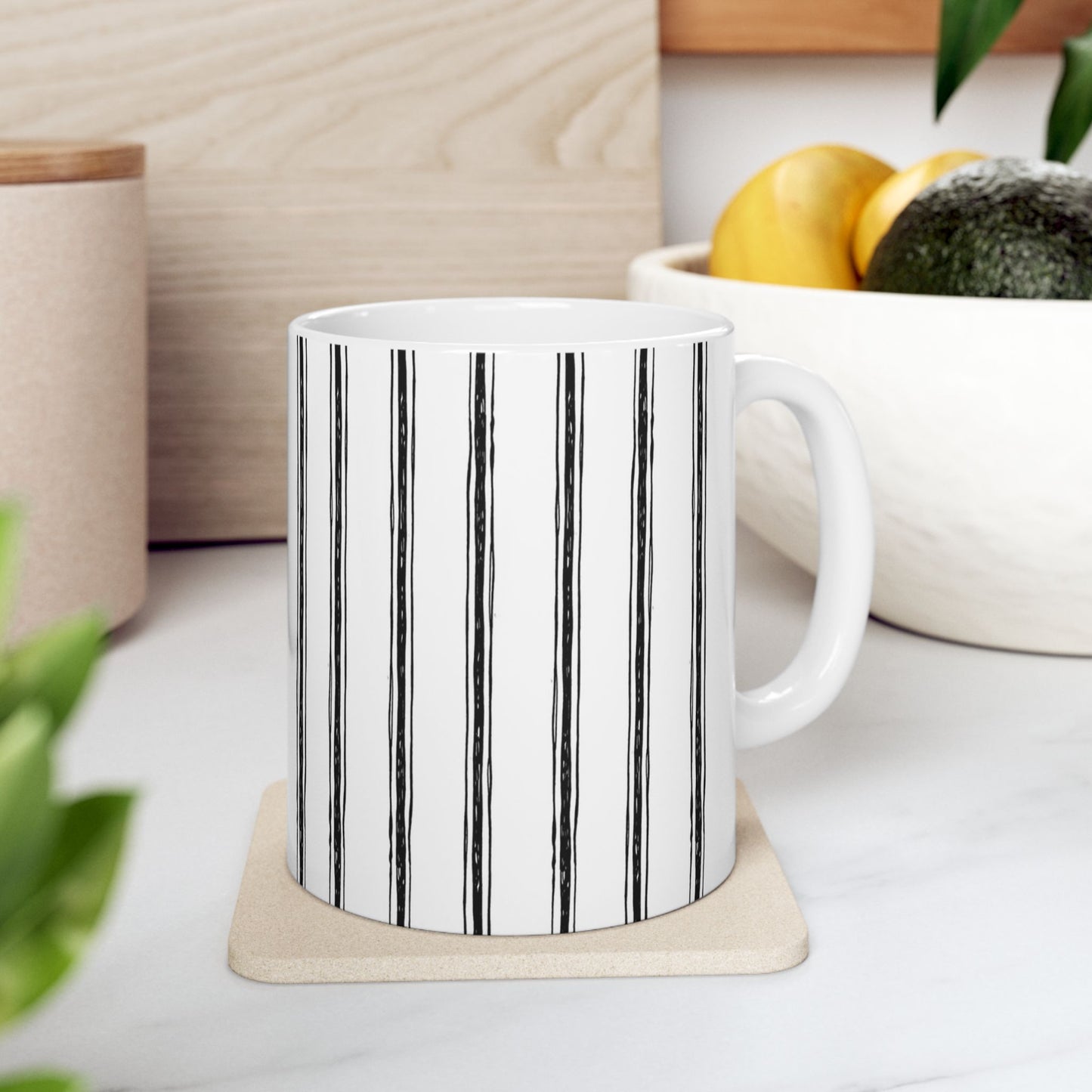 Napkin Stripe Cup