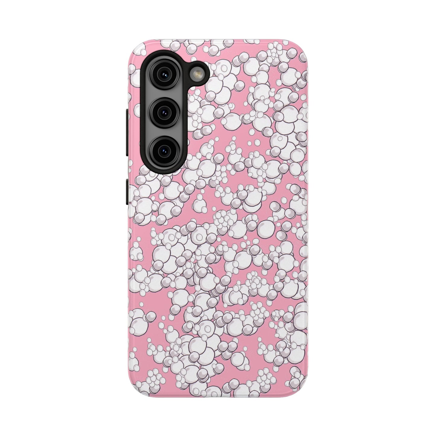 Bubble Dots Pink Phone Case