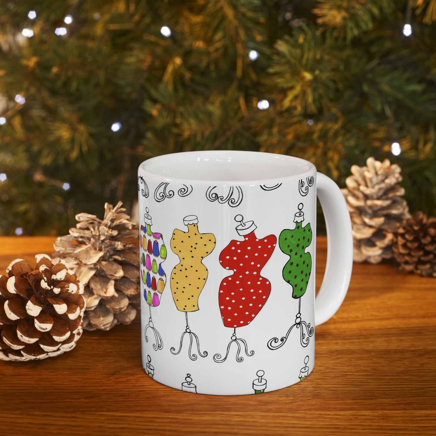 Go Figure White Cup