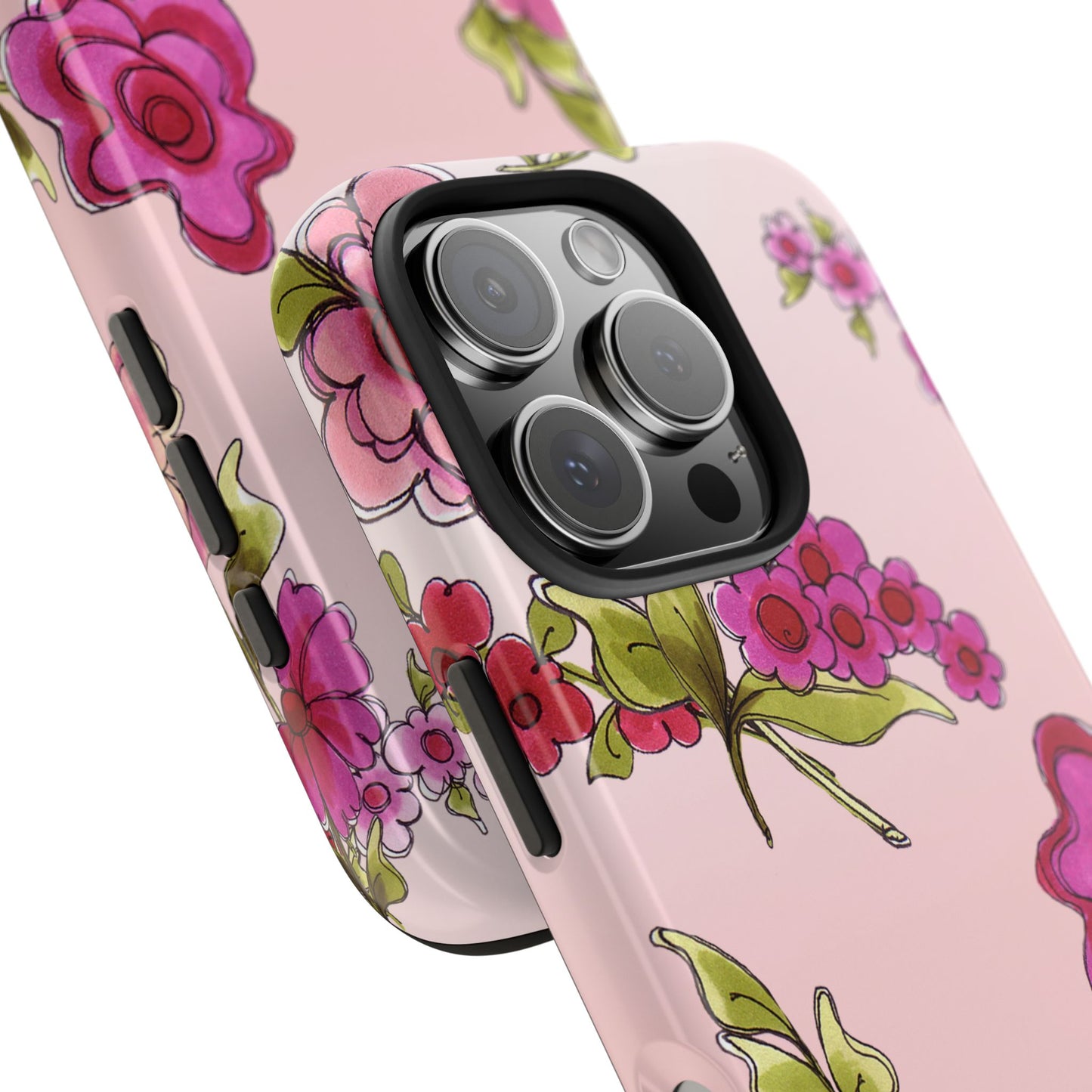 Jumbo Floral Pink Phone Case