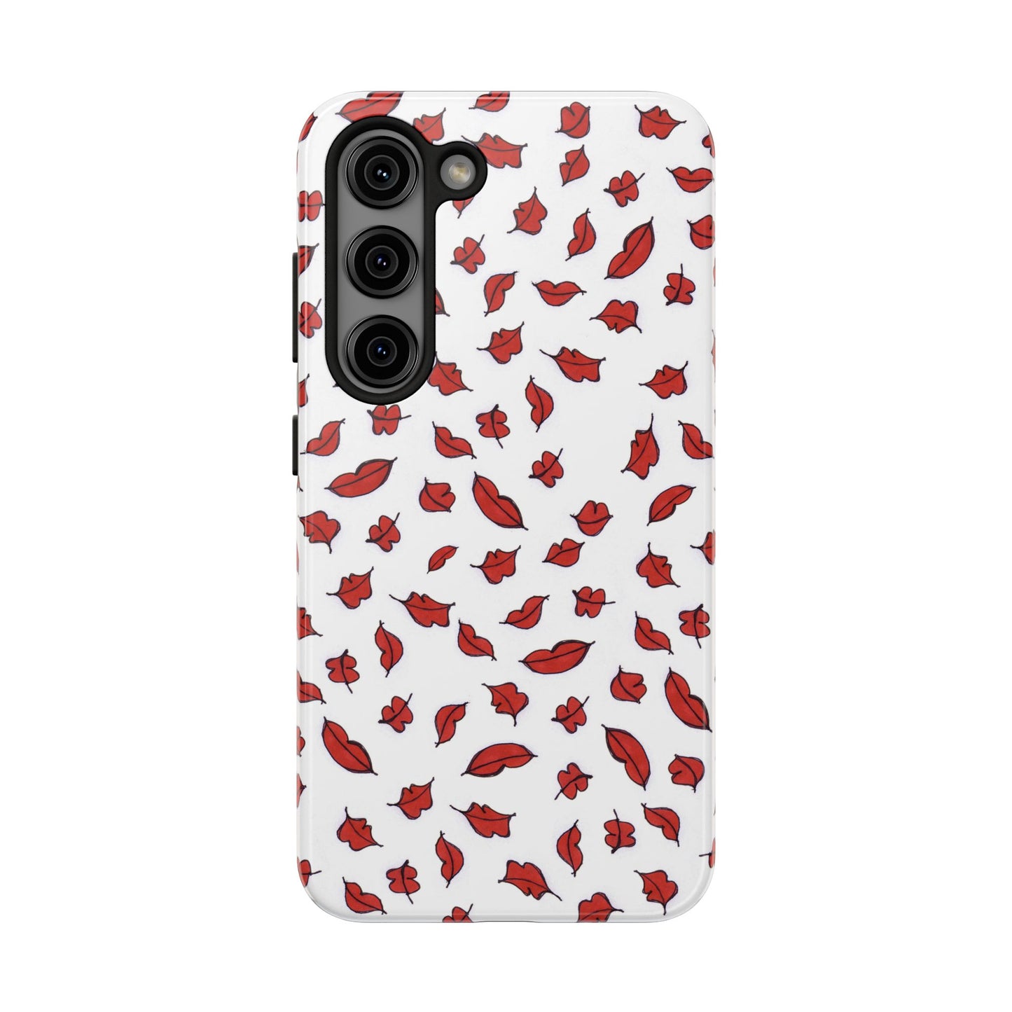 Autumn Lips White Phone Case