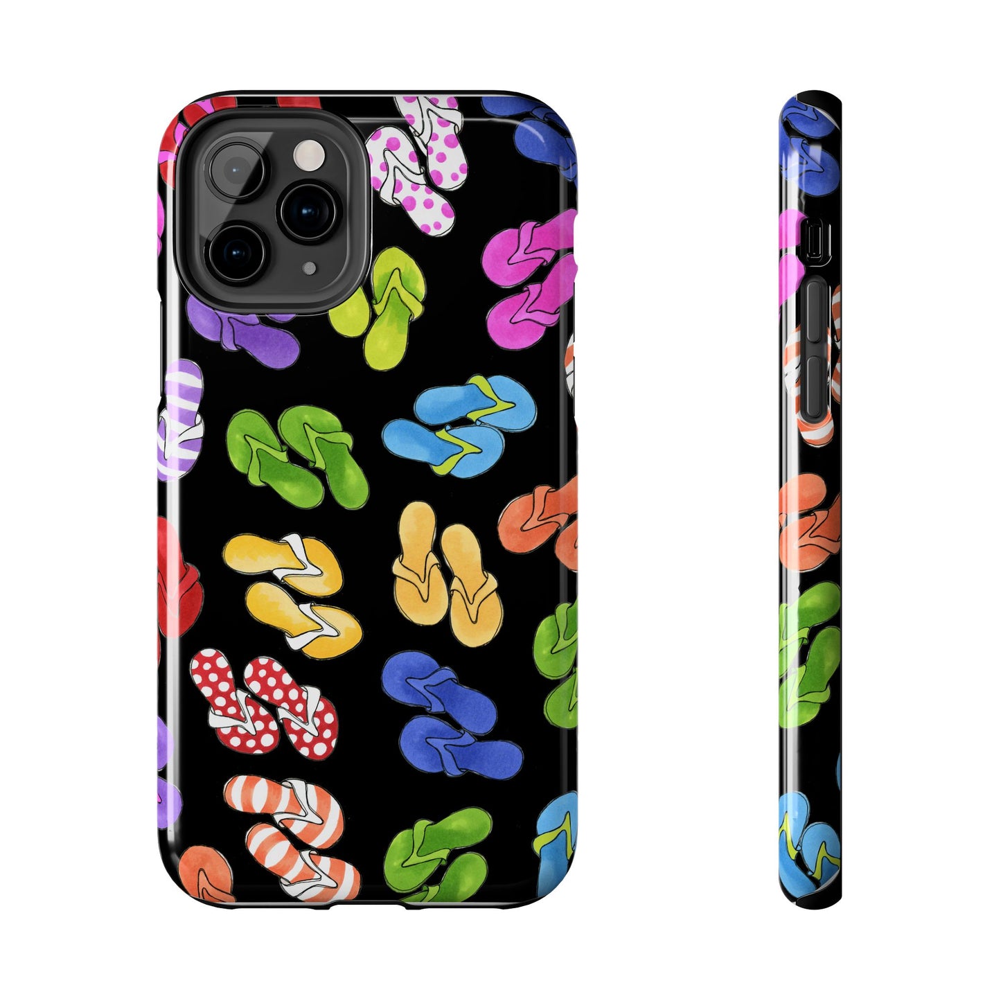 Fun Flops Black Phone Case