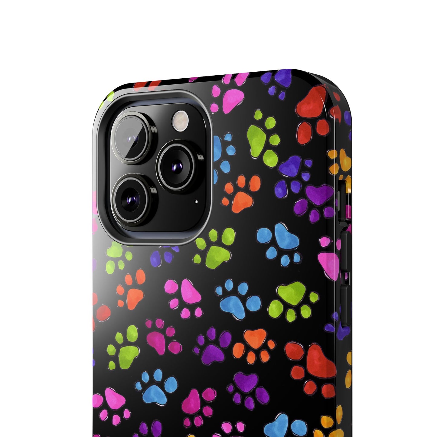 Fancy Paws Black Phone Case