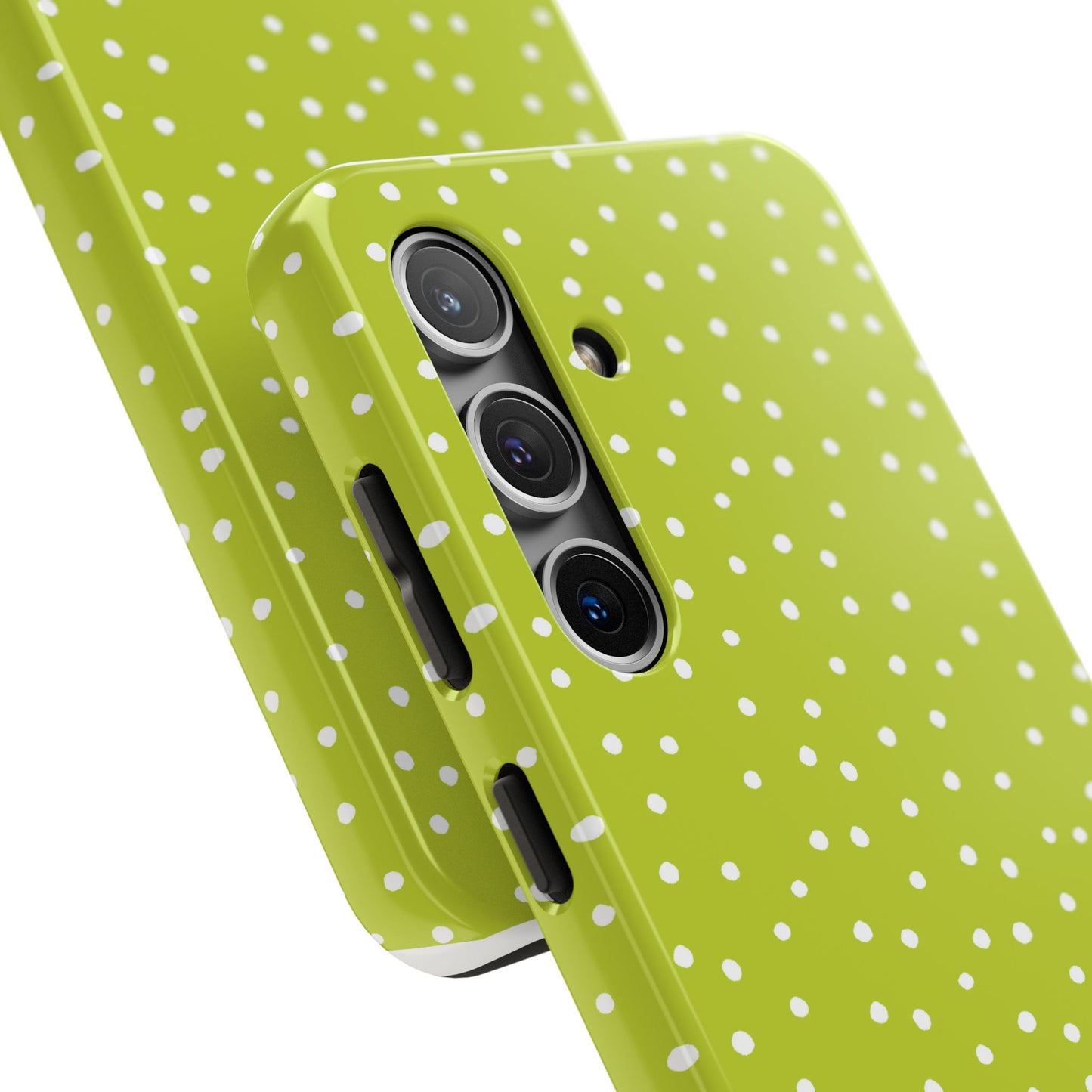 Dinky Dots Green / White Phone Case