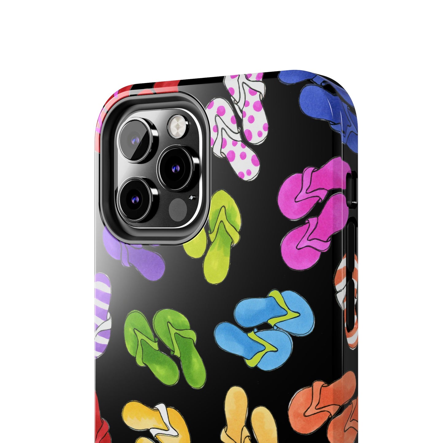 Fun Flops Black Phone Case