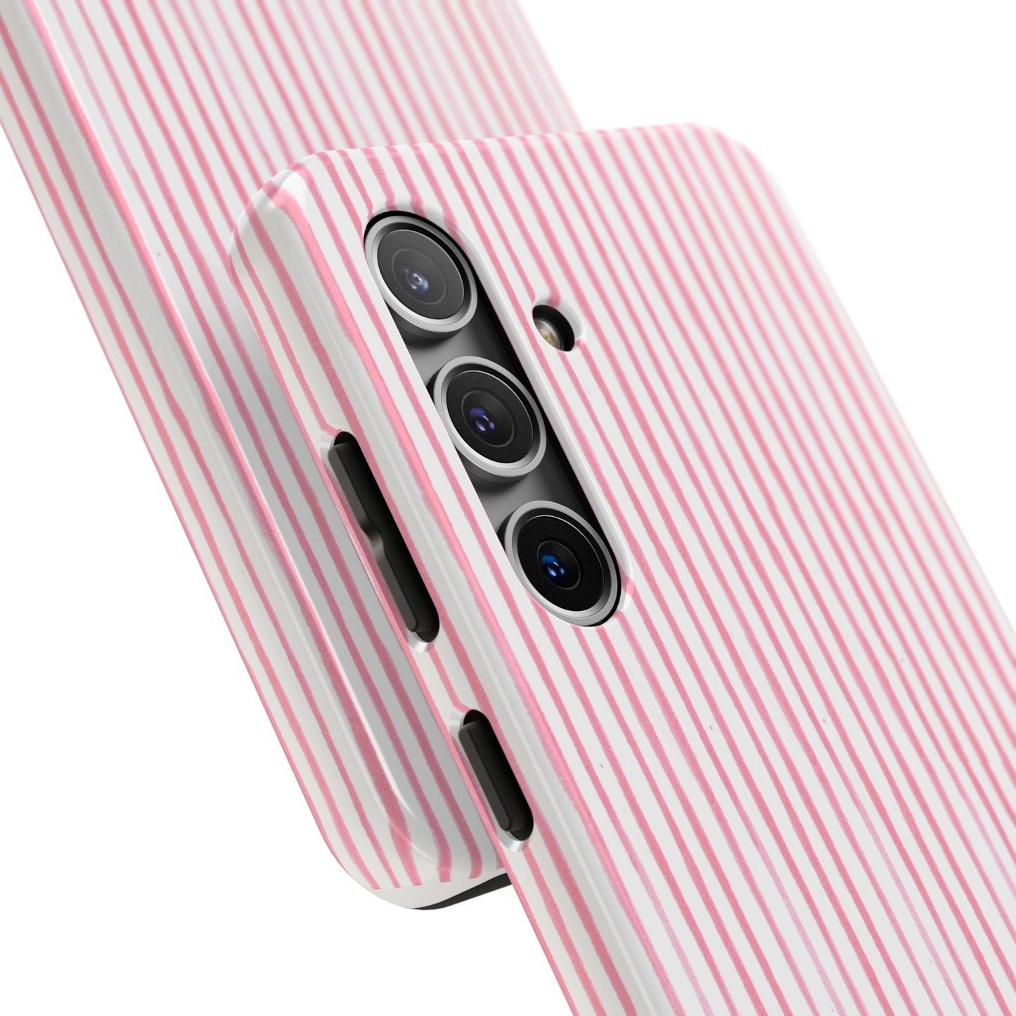 Candy Stripe White / Pink Phone Case
