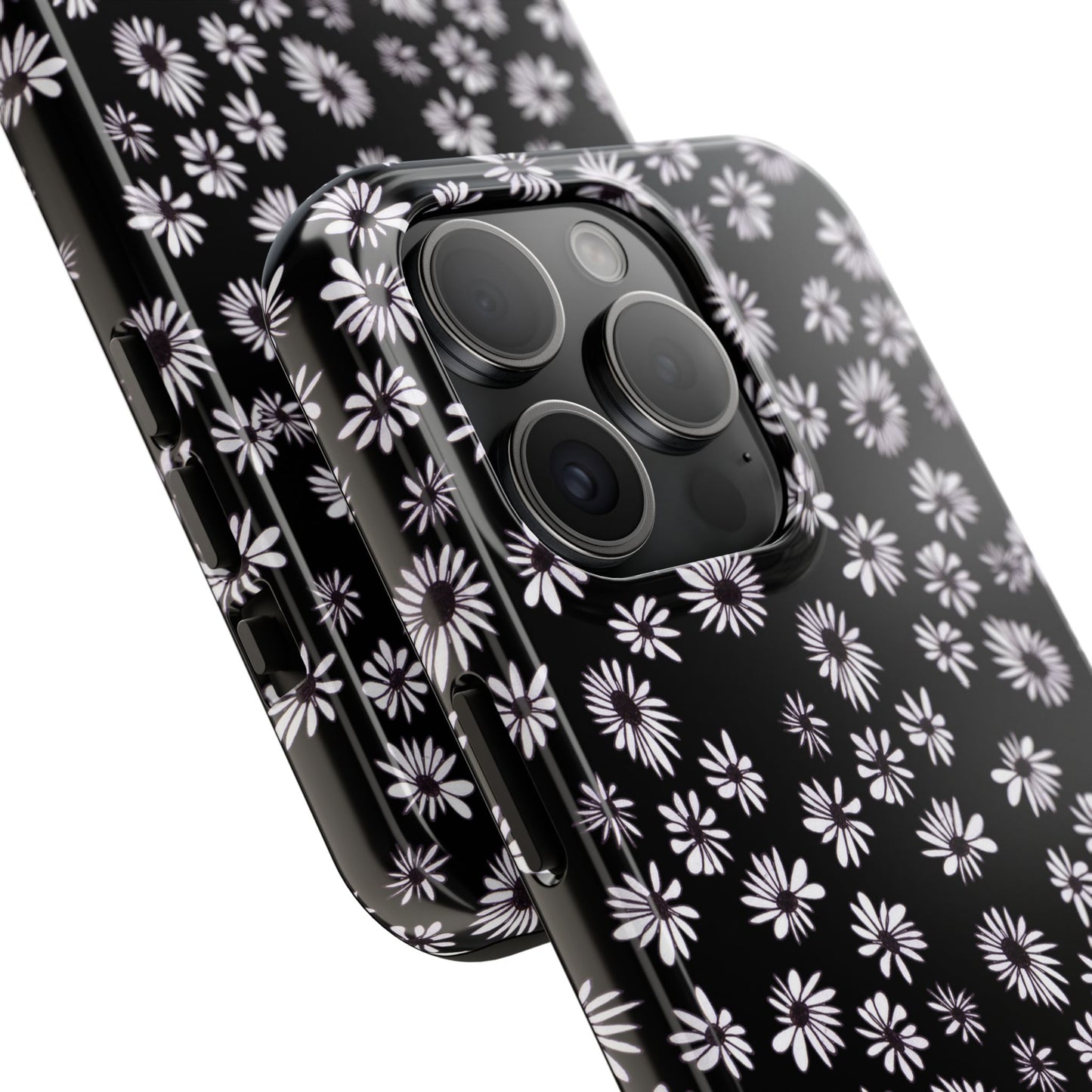 Random Daisy Black / White Phone Case