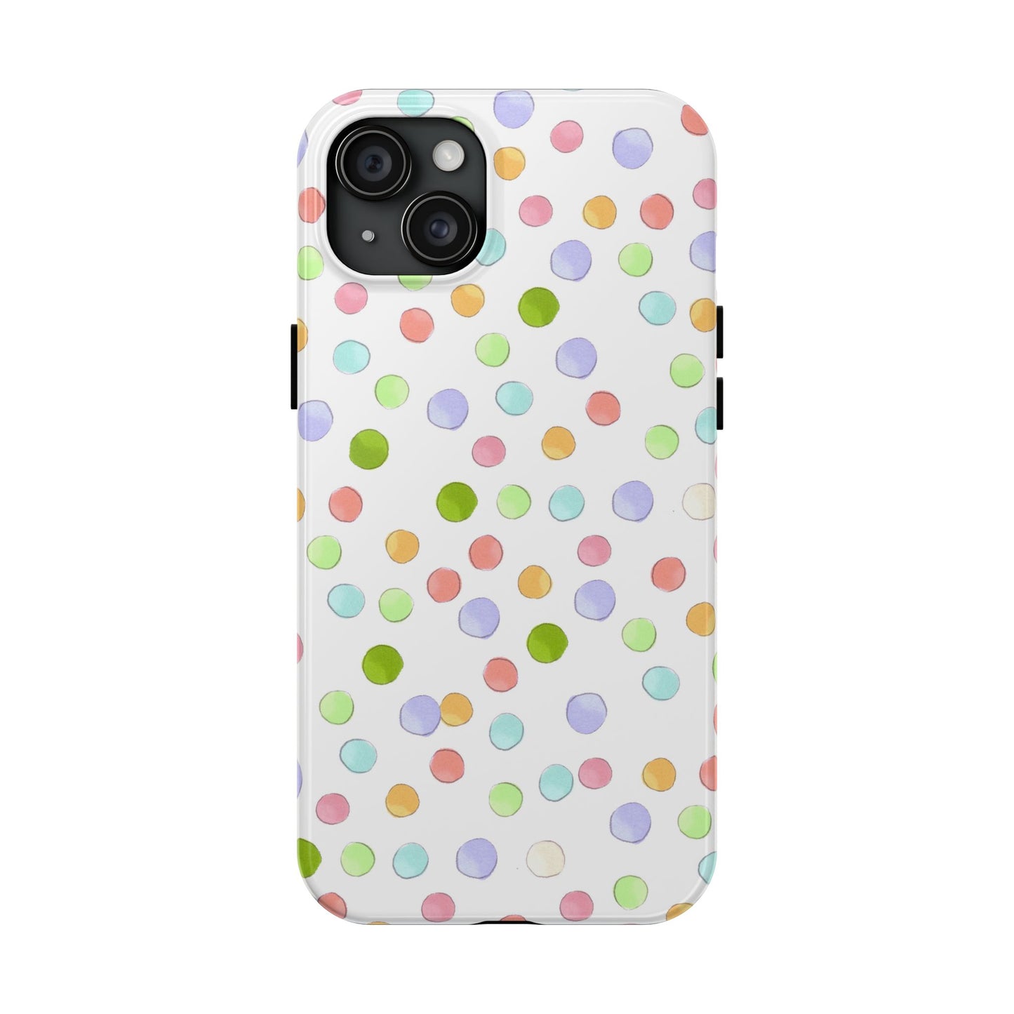 Happy Dots White Phone Case