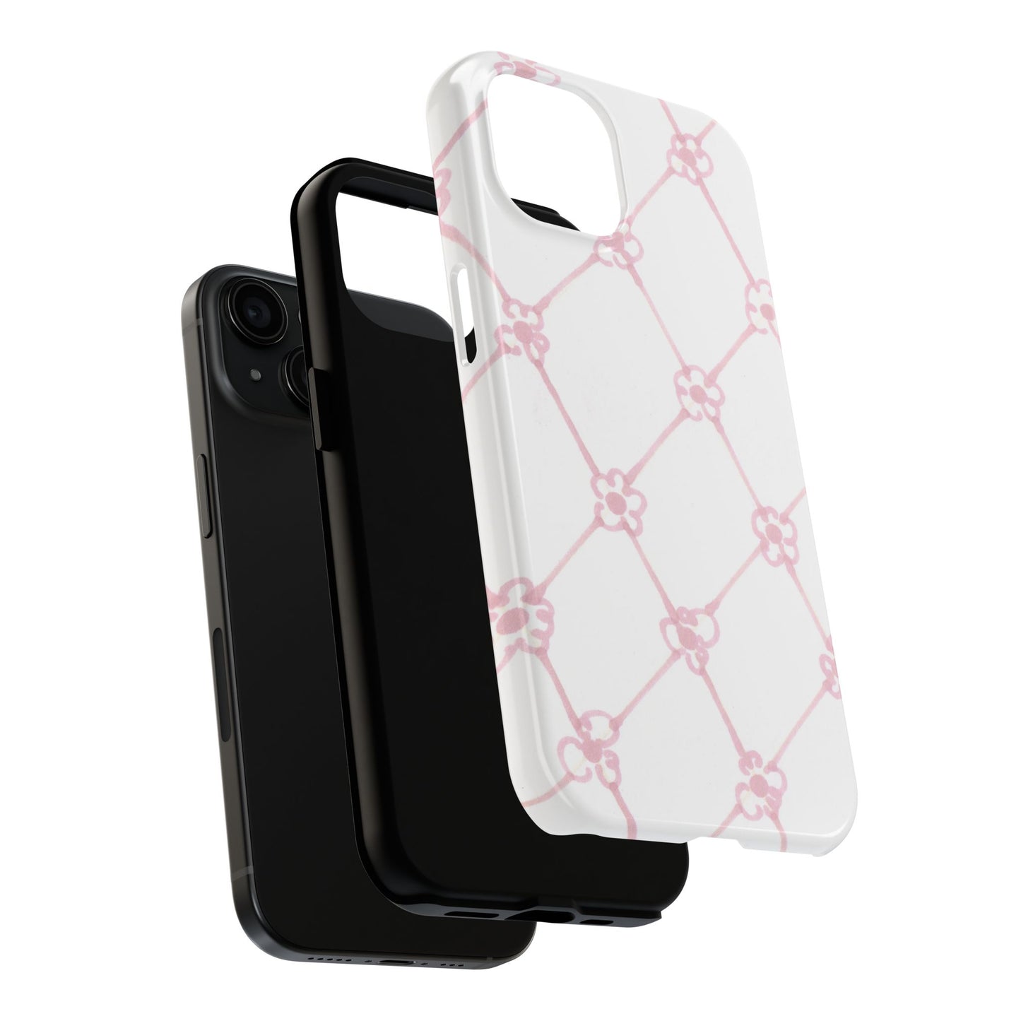 Flower Model Scroll Phone Case