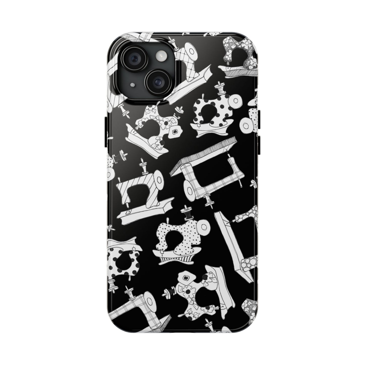 Sew Essential Black Phone Case