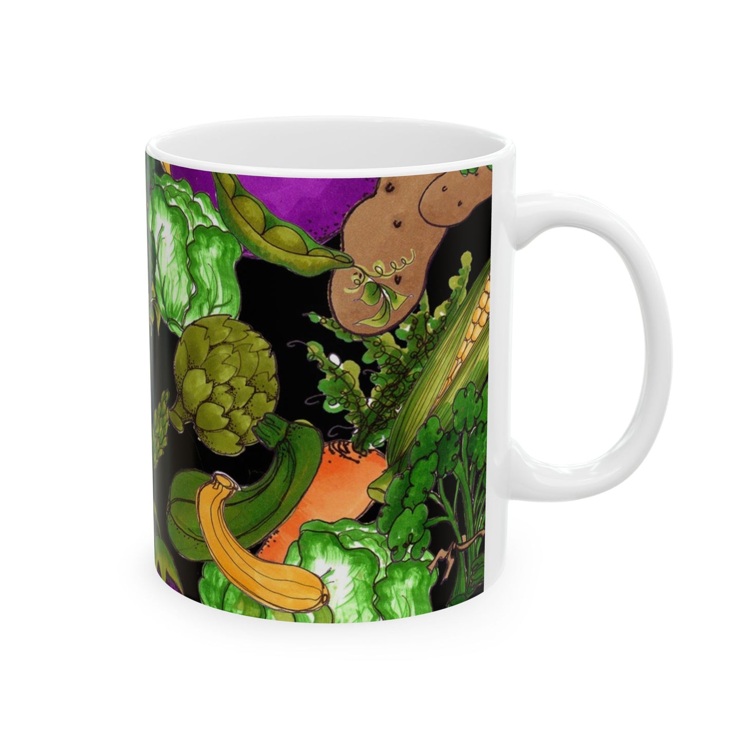 Veggie Jungle Black Cup