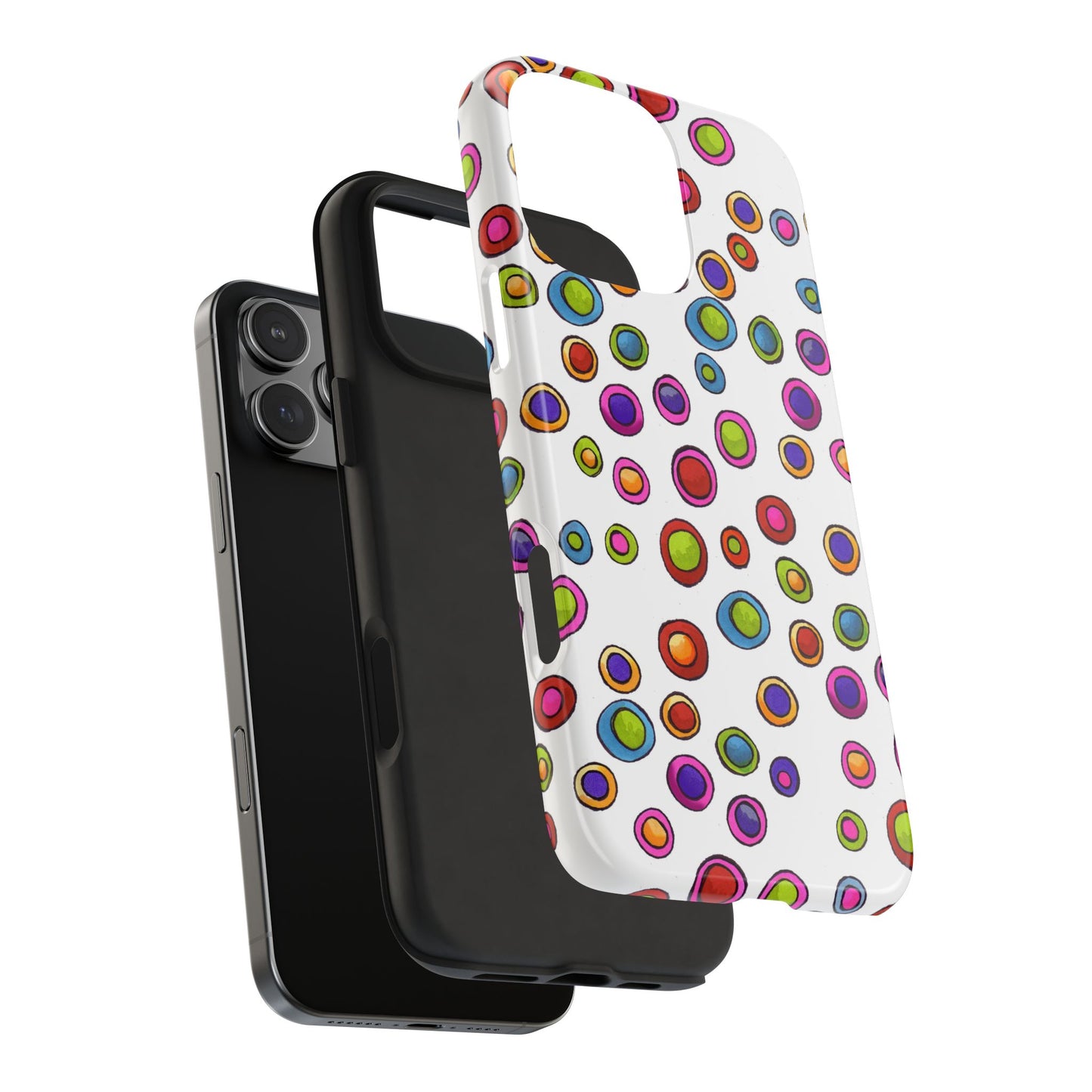 Dopey Dots White Phone Case