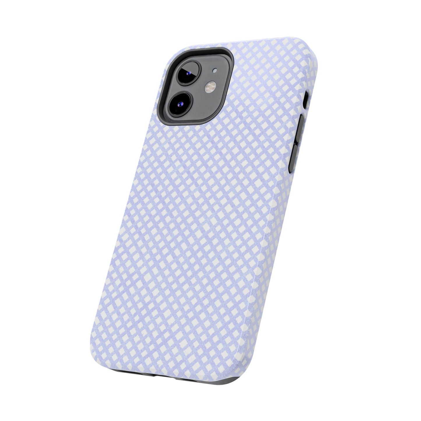 Bias Check Light Blue Phone Case