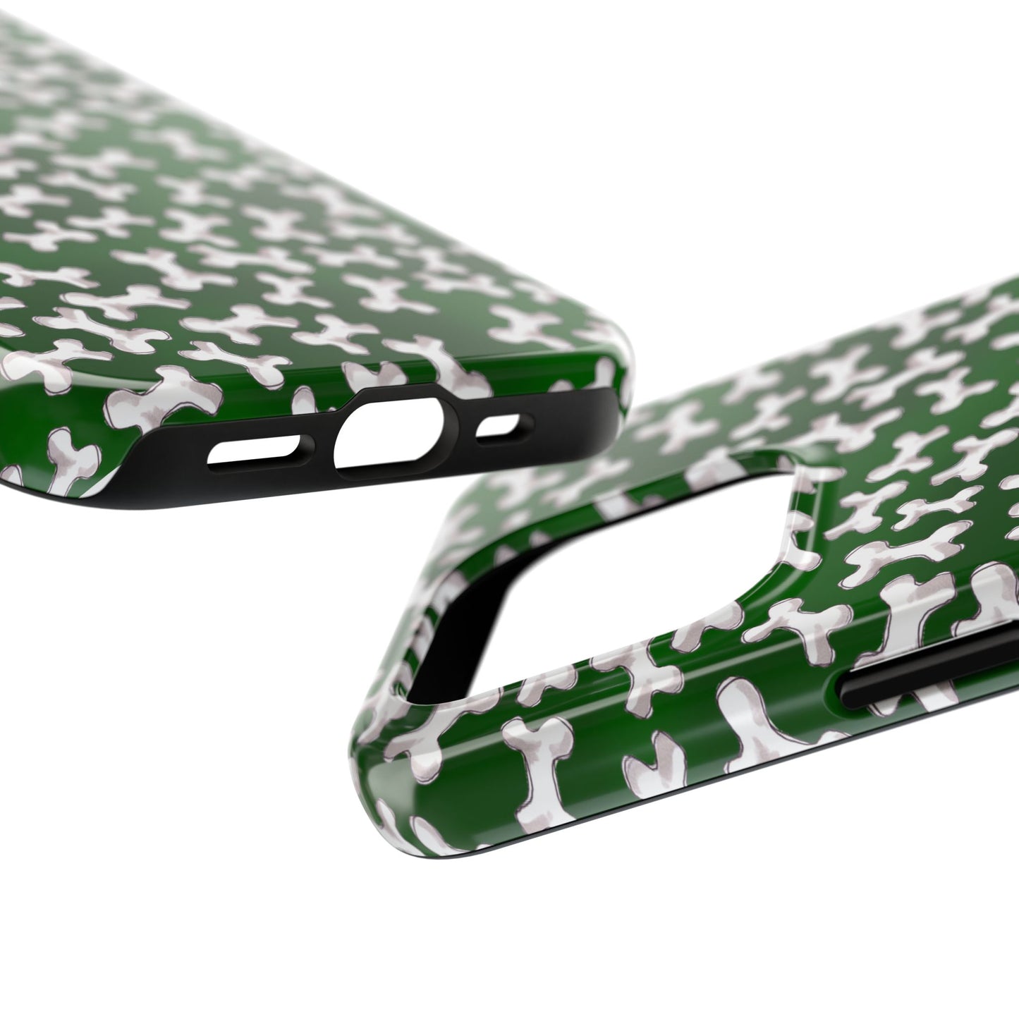 Bones a Lot Green Phone Case