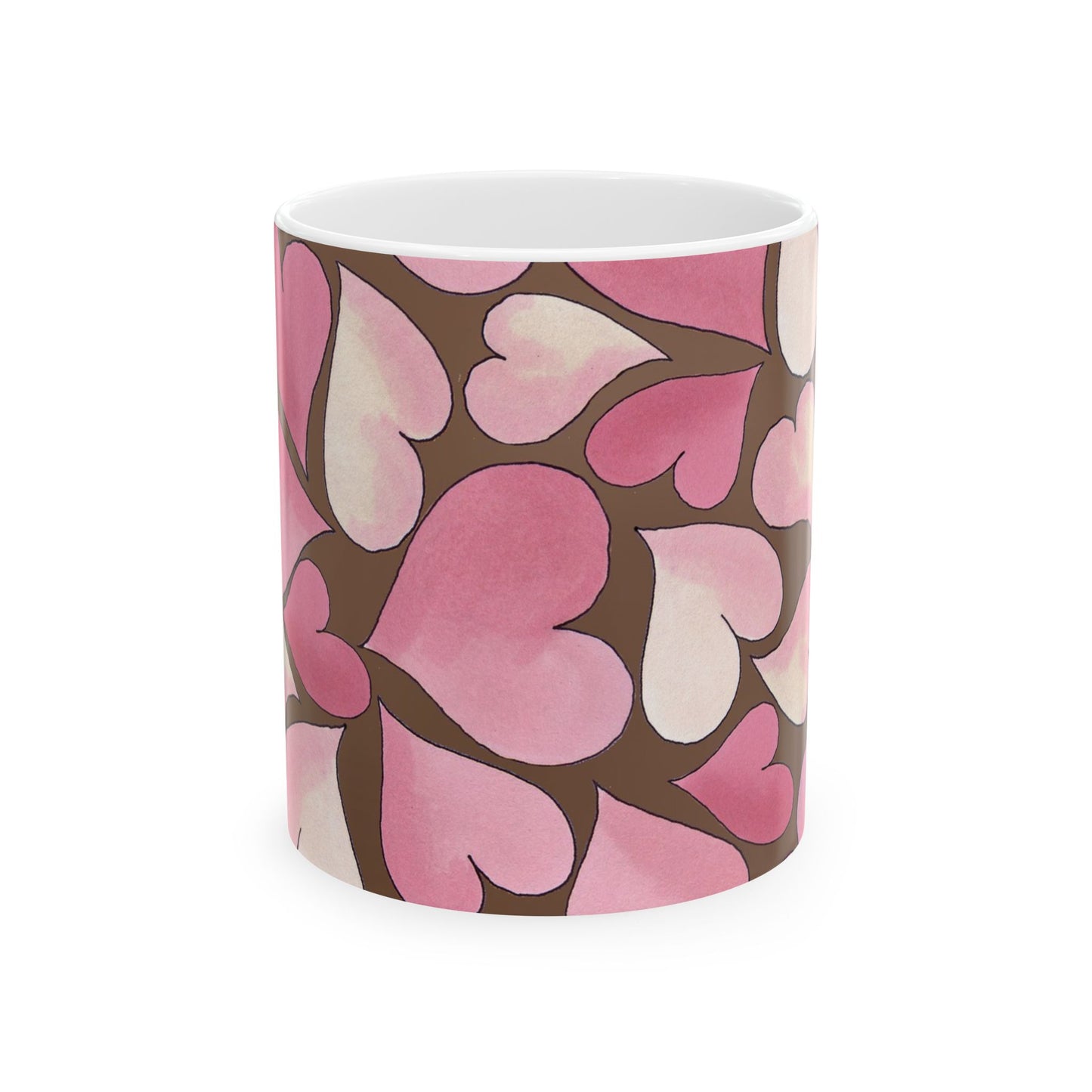 Hearts Chocolate Cup