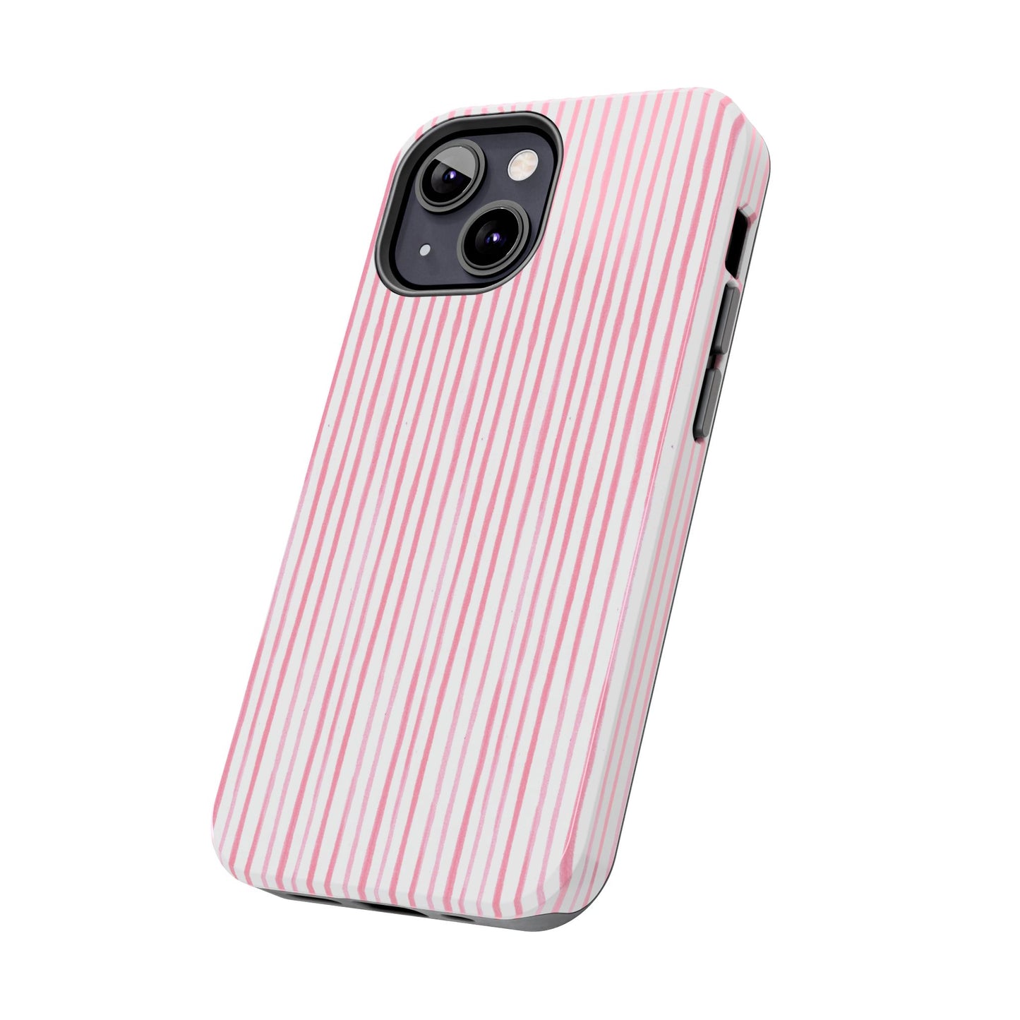 Candy Stripe White / Pink Phone Case