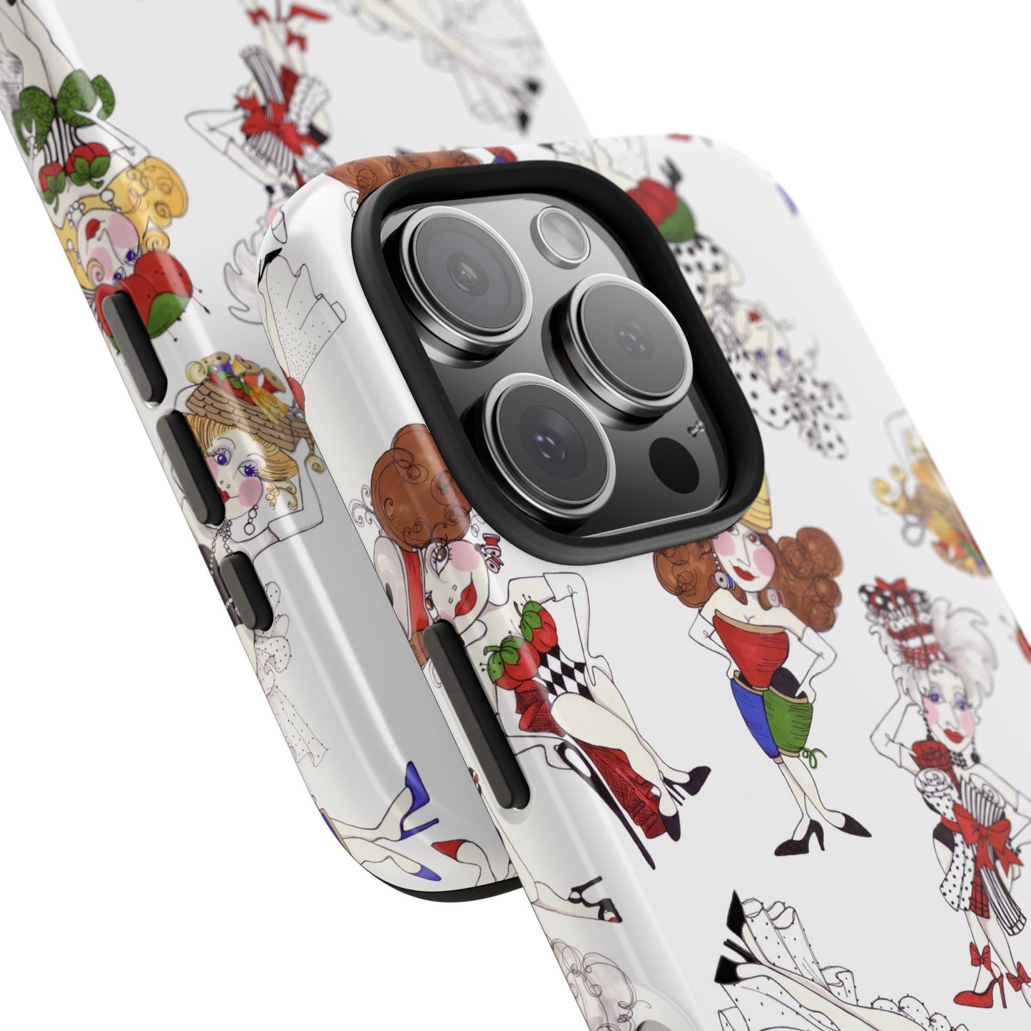 Sew Tossed White Phone Case