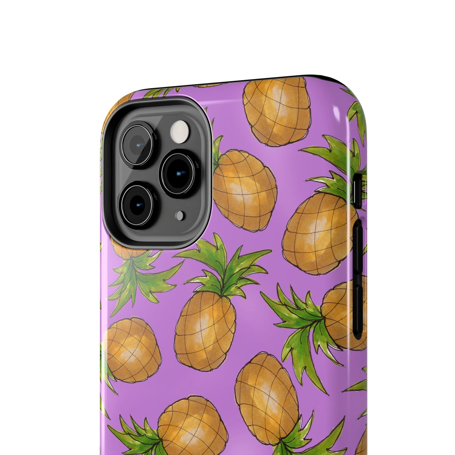Pineapple Toss Lilac Phone Case