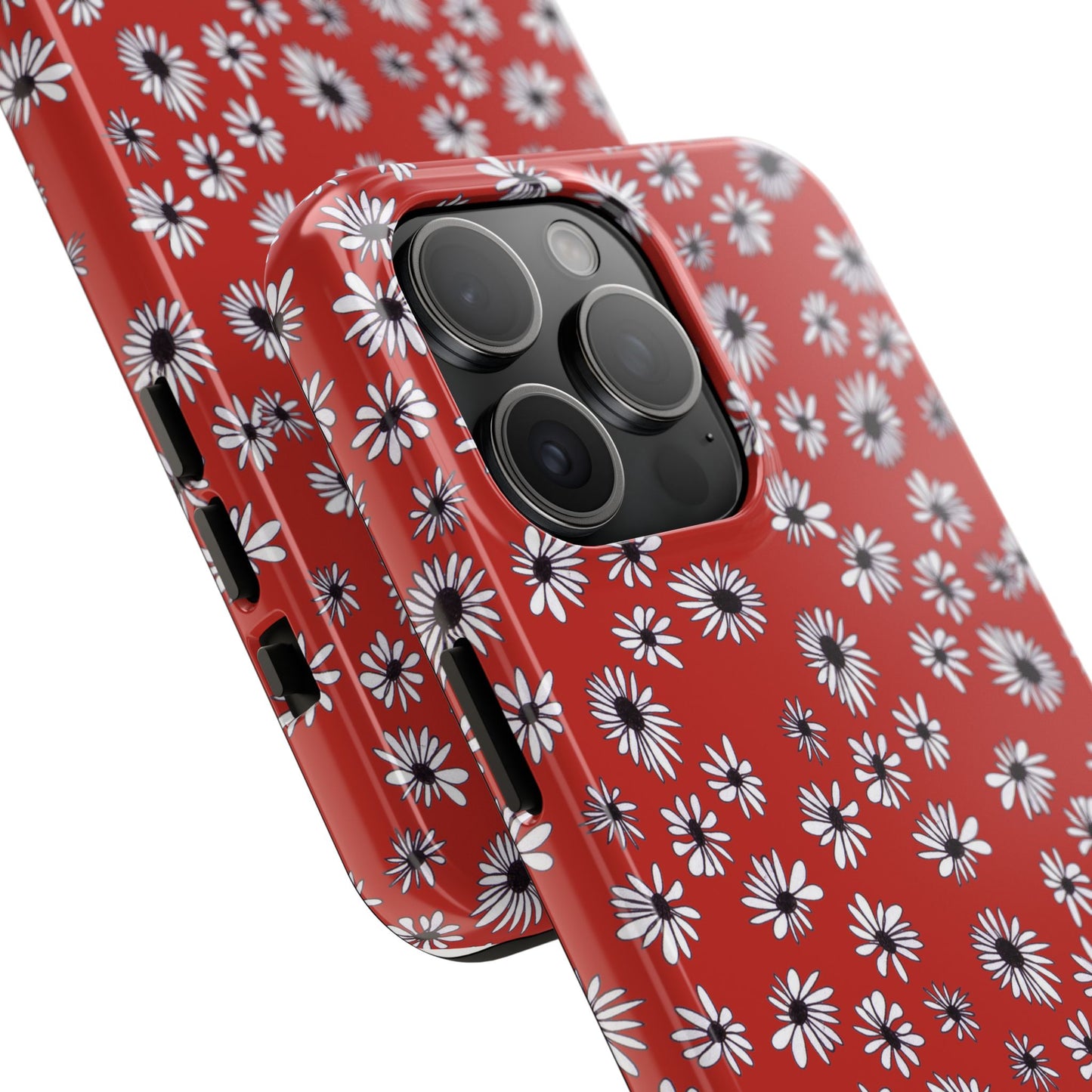 Random Daisy Red / White Phone Case