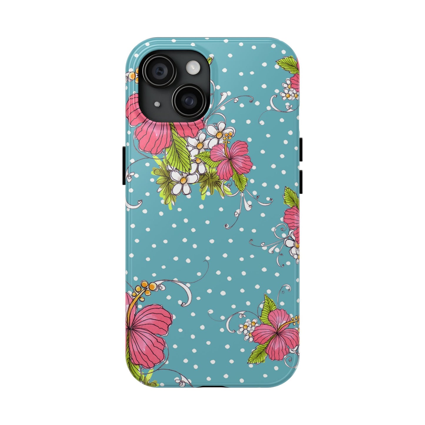 Lady Luau Turquoise Phone Case
