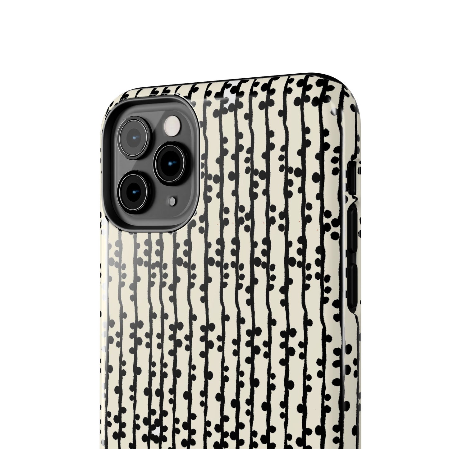 Loopy Stripe Bone Phone Case