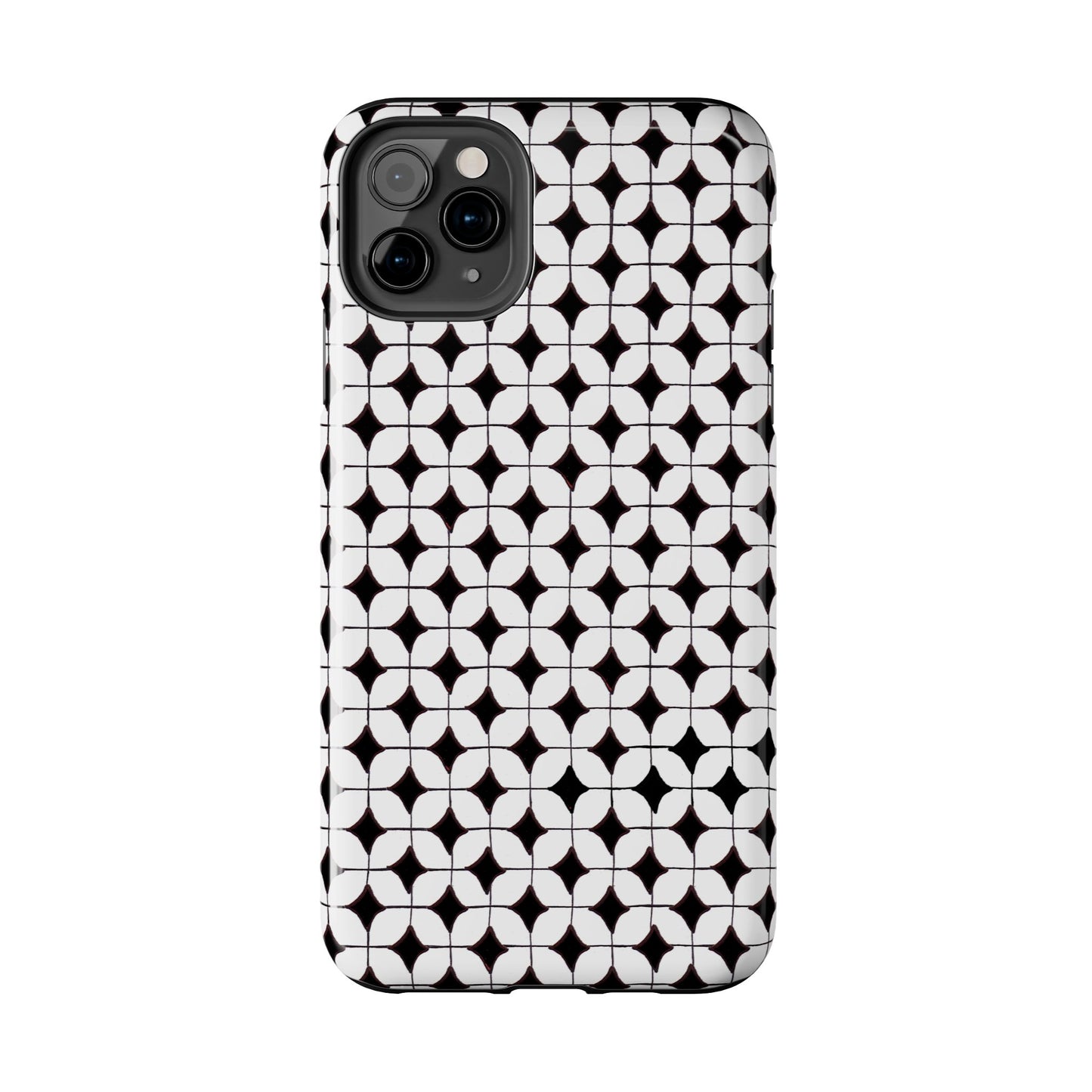 Tile-ish Black Phone Case