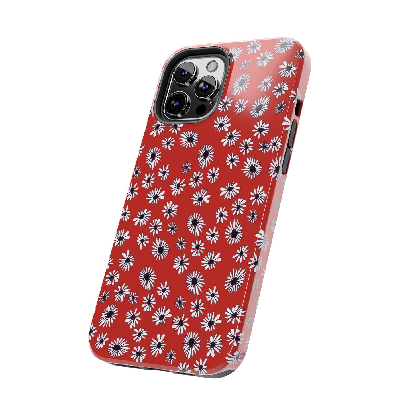 Random Daisy Red / White Phone Case