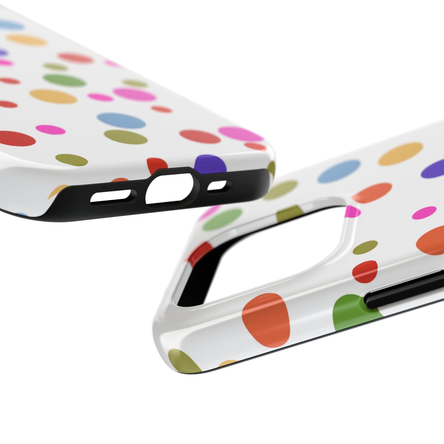 Dot Assortment White Phone Case