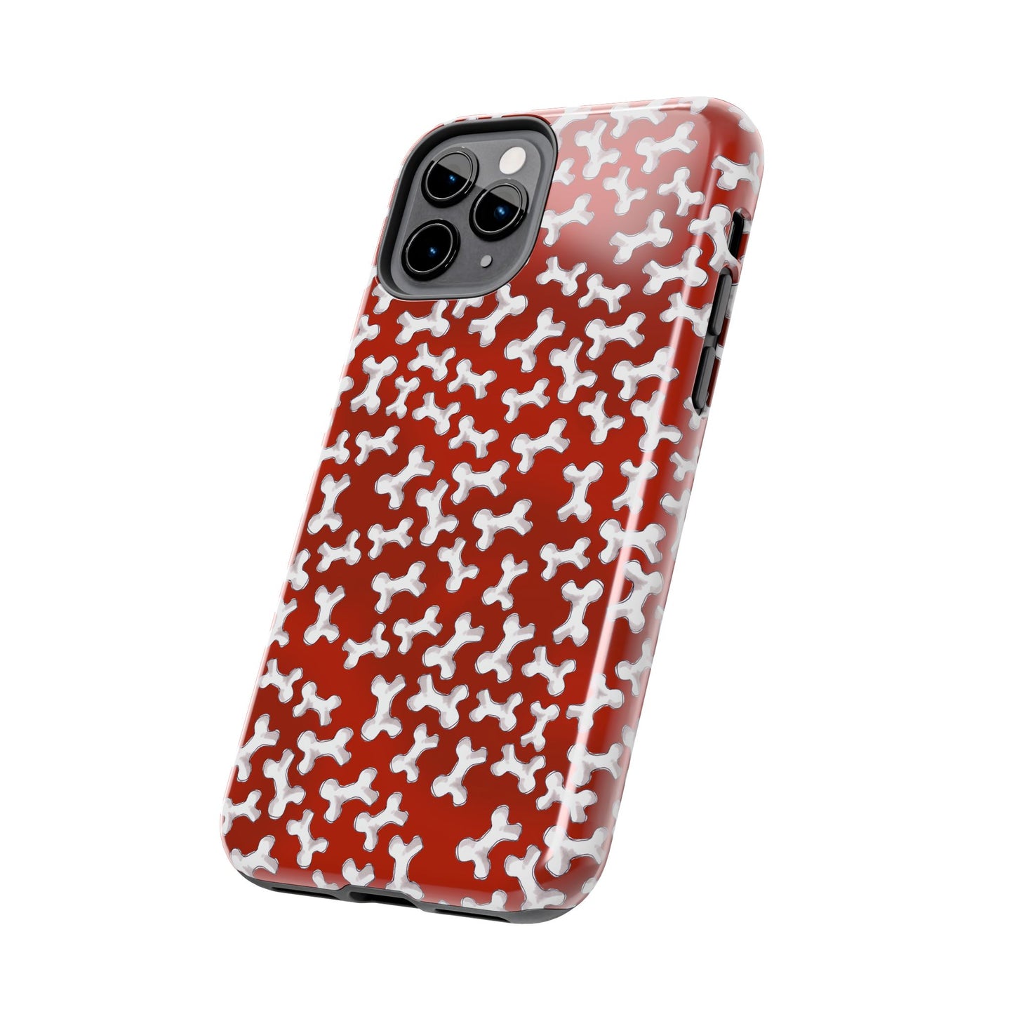 Bones a Lot Red Phone Case