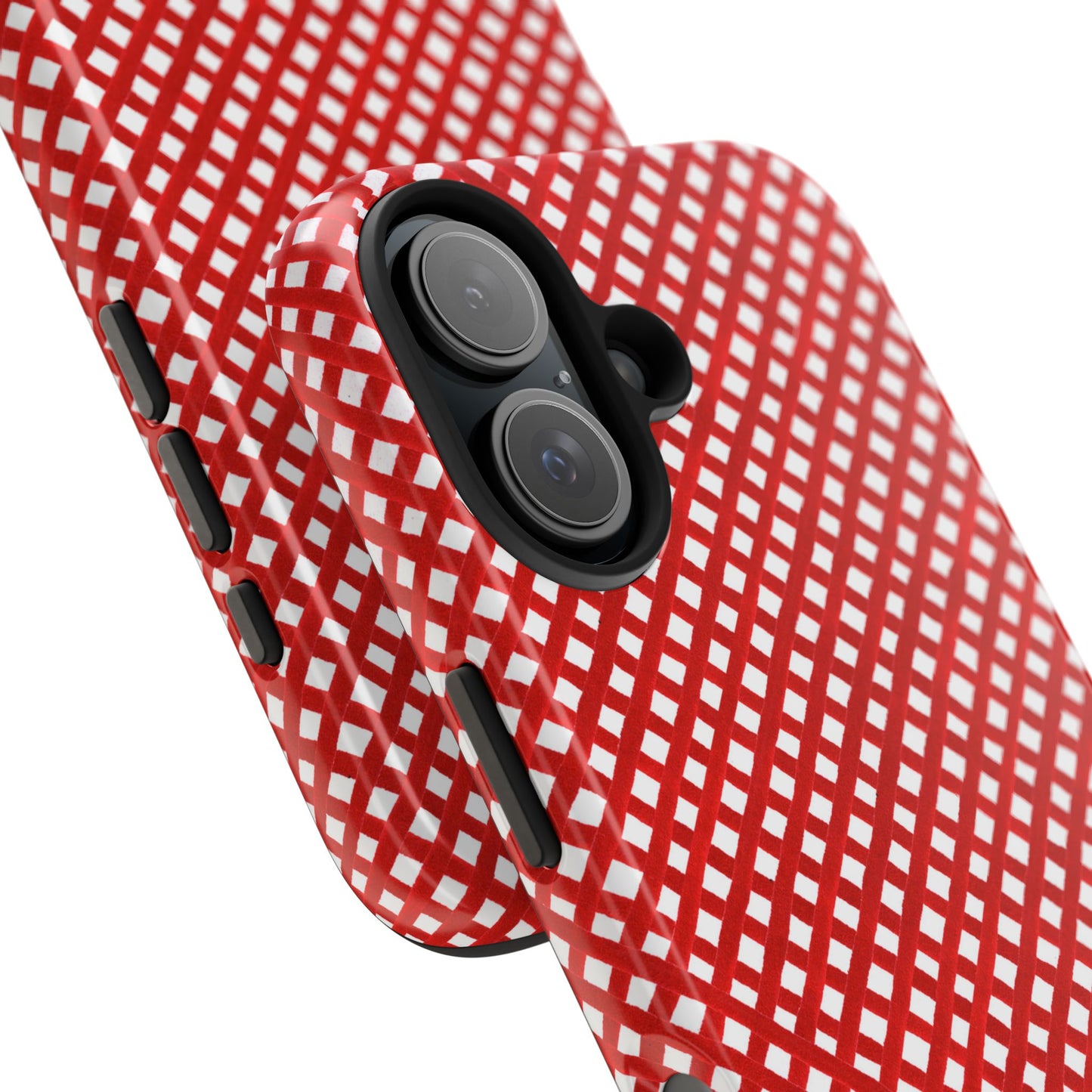 Trellis Check Red Phone Case