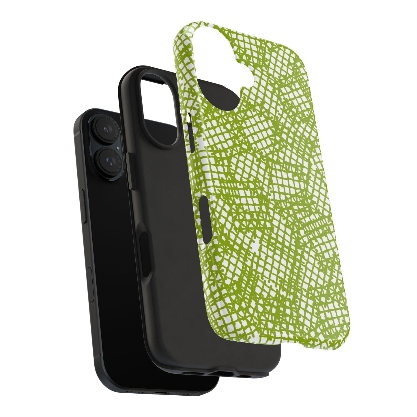 Random Waffle Green Phone Case