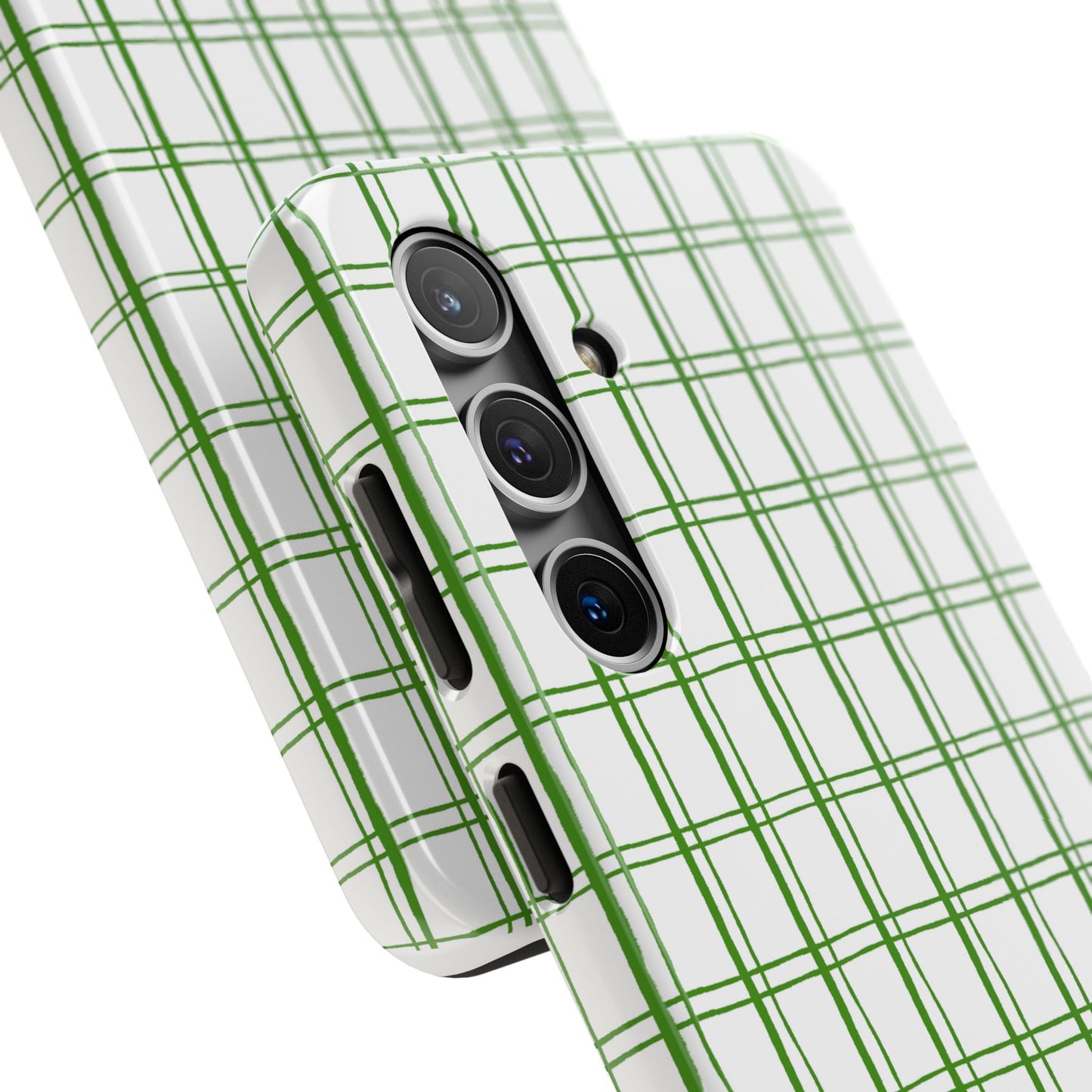 Kitchen Plaid White / Green Phone Case