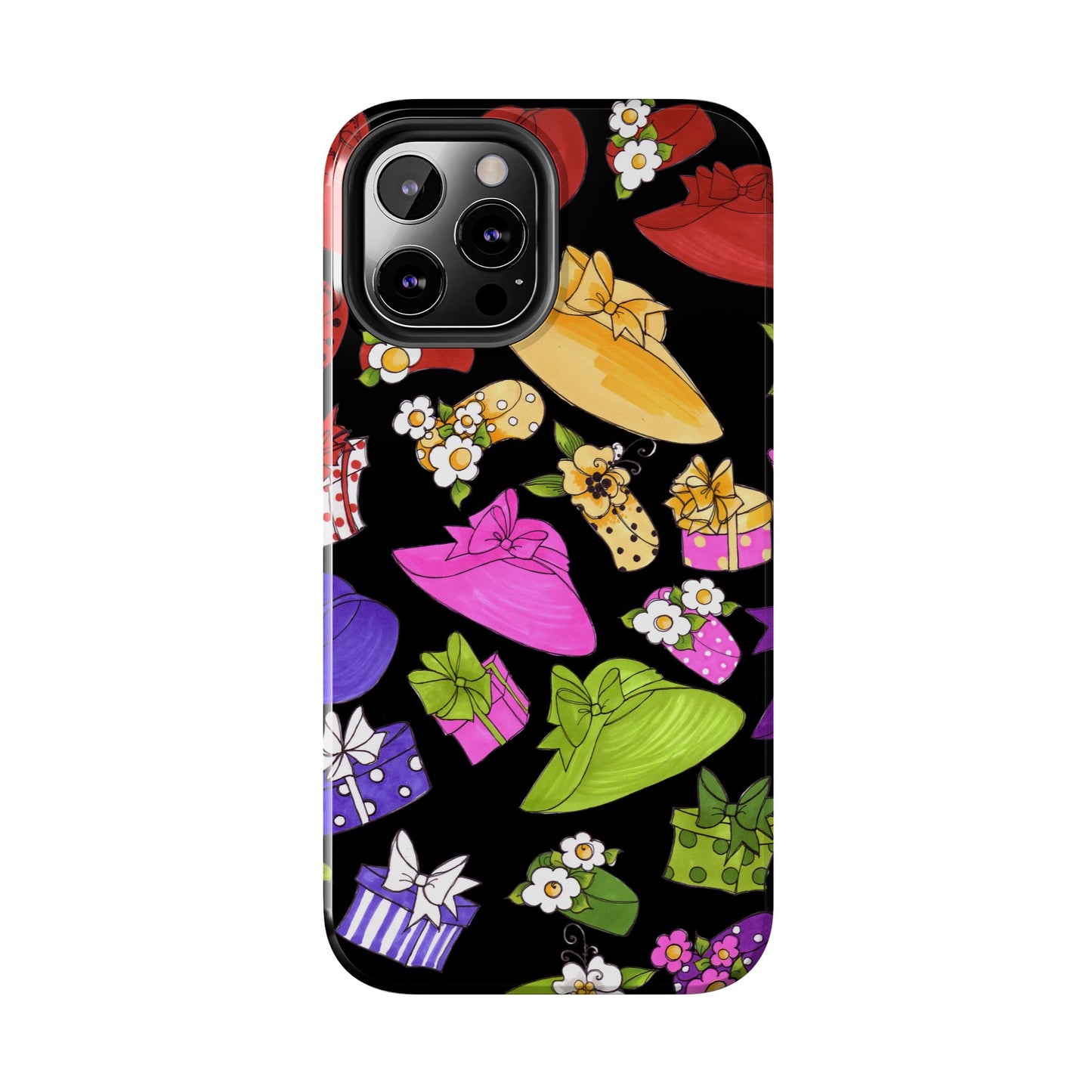 Accessories Tossed Black Phone Case