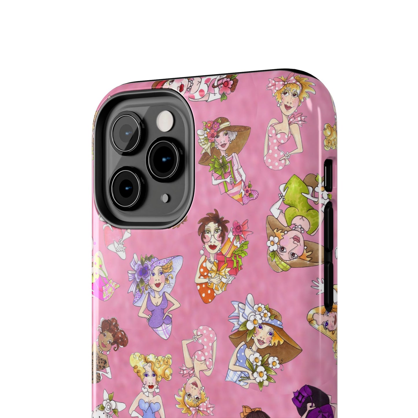 Fast Women Tossed Pink Phone Case