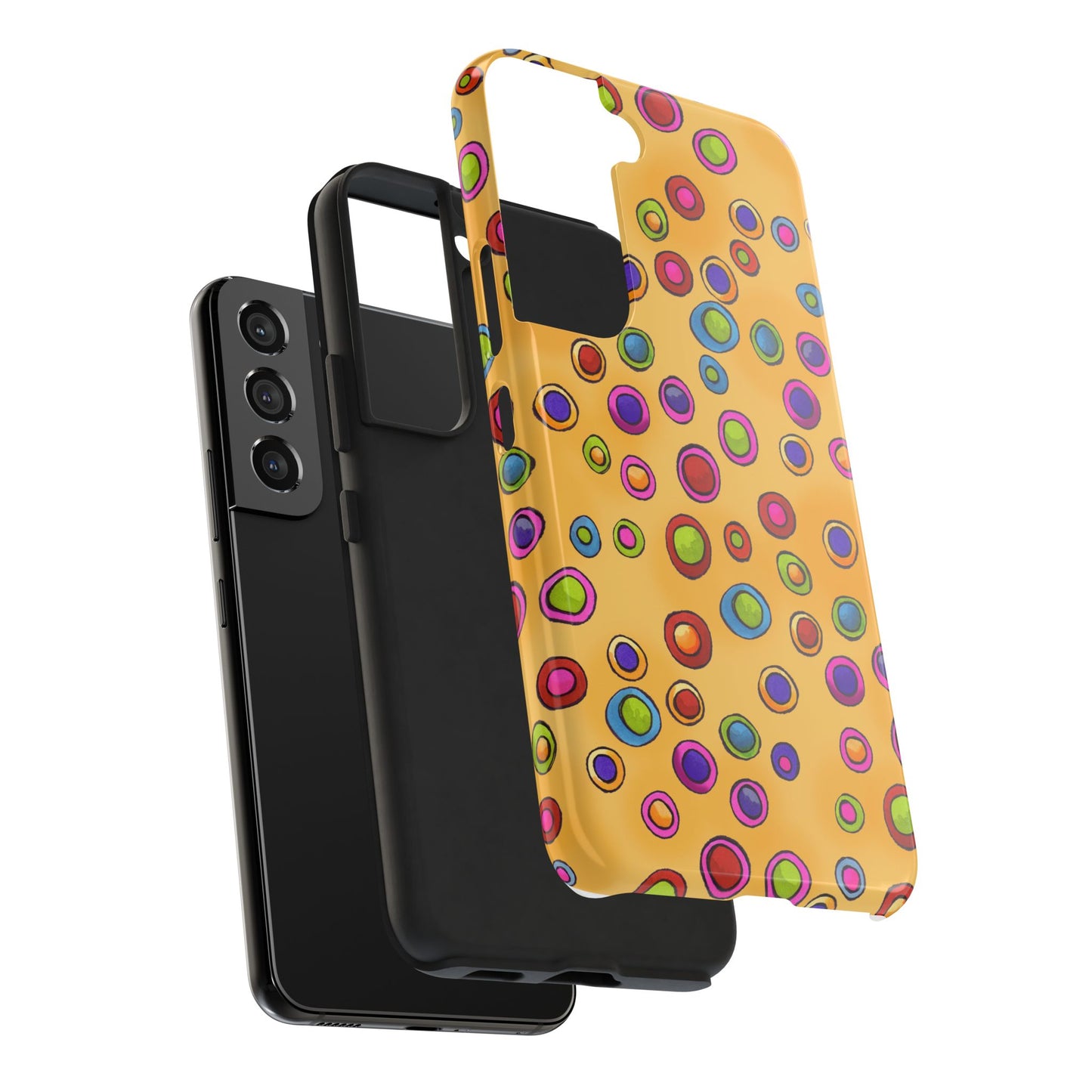 Dopey Dots Yellow Phone Case
