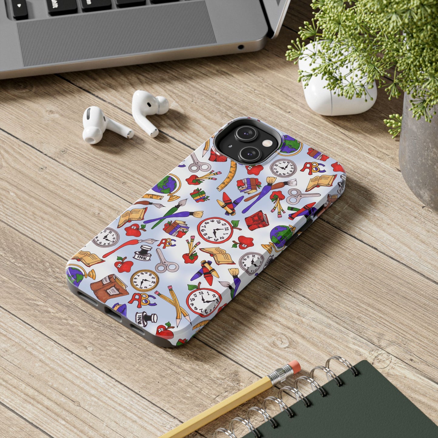 School Stuff Blue Sky Phone Case